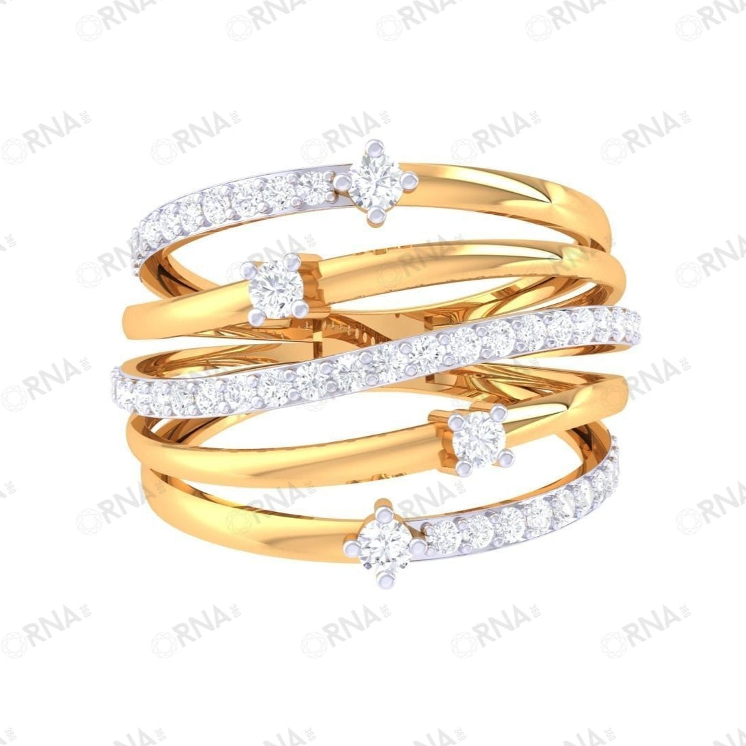 Orna Diamond Ladies Ring - HYLR527