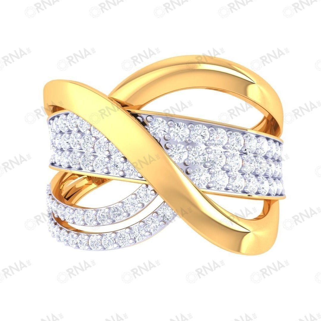 Orna Diamond Ladies Ring - HYLR543