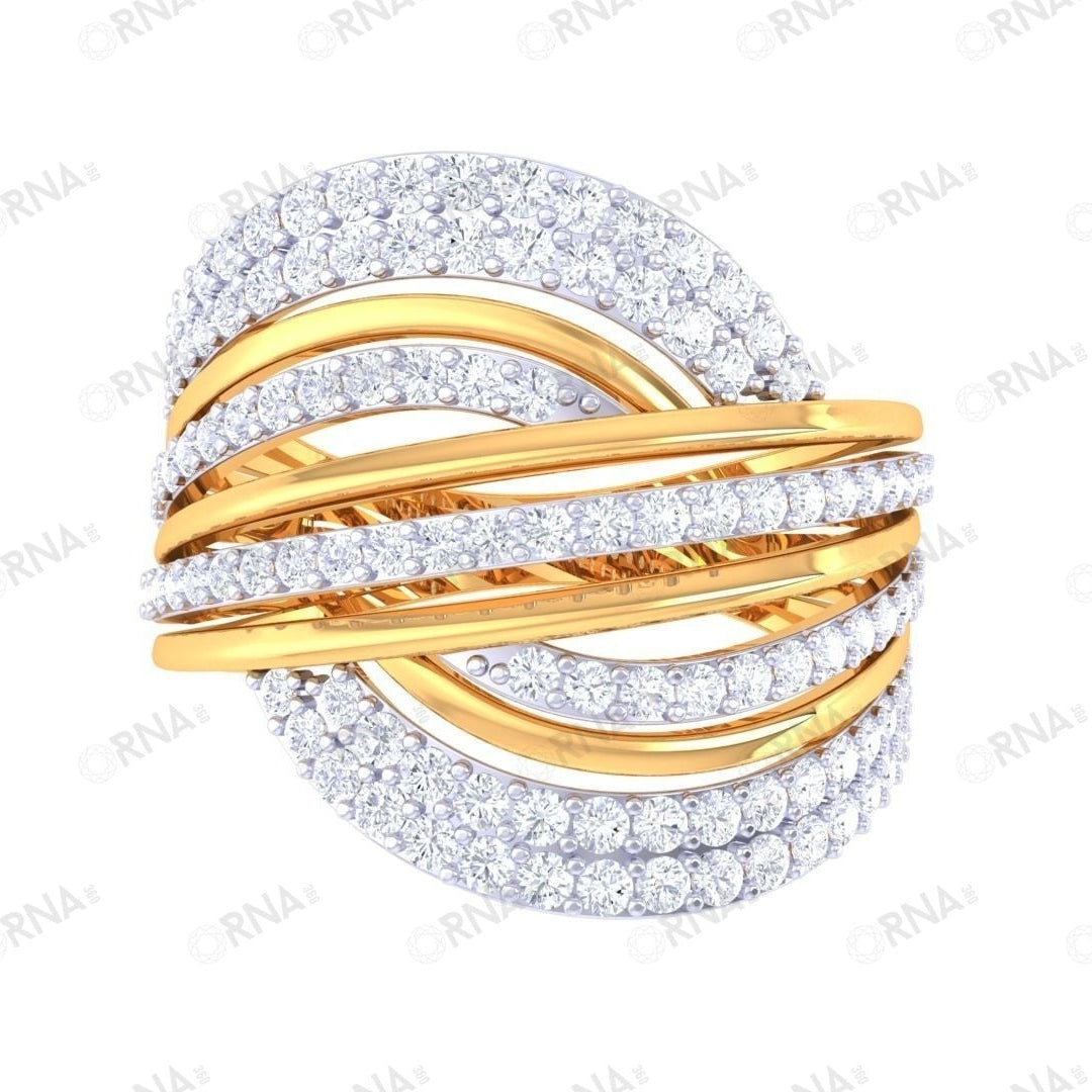 Orna Diamond Ladies Ring - HYLR545