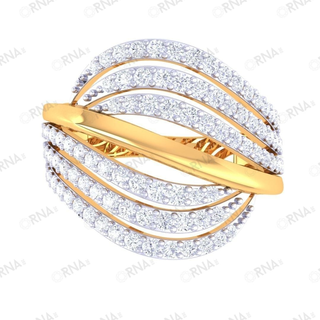 Orna Diamond Ladies Ring - HYLR547