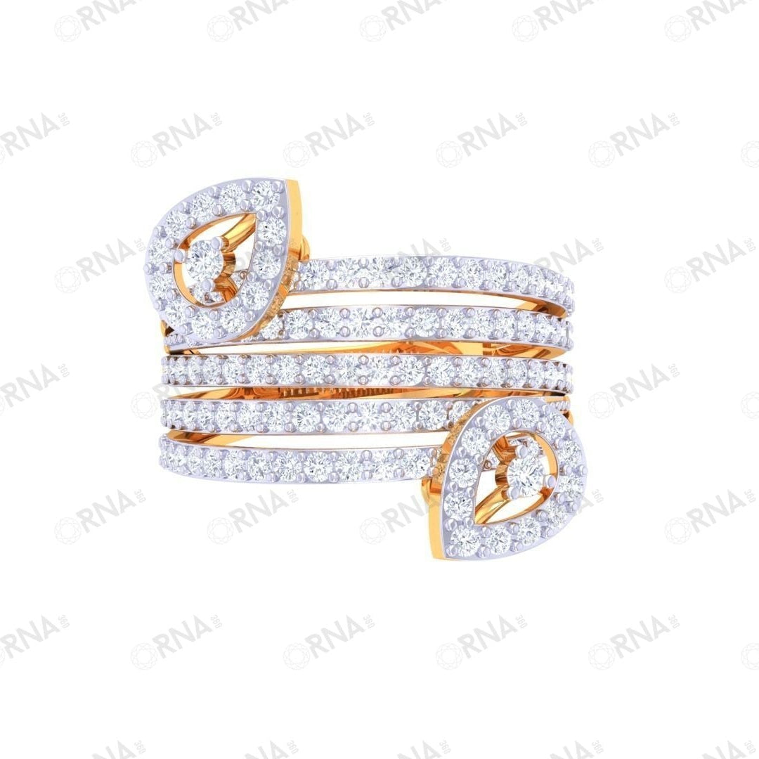Orna Diamond Ladies Ring - HYLR555