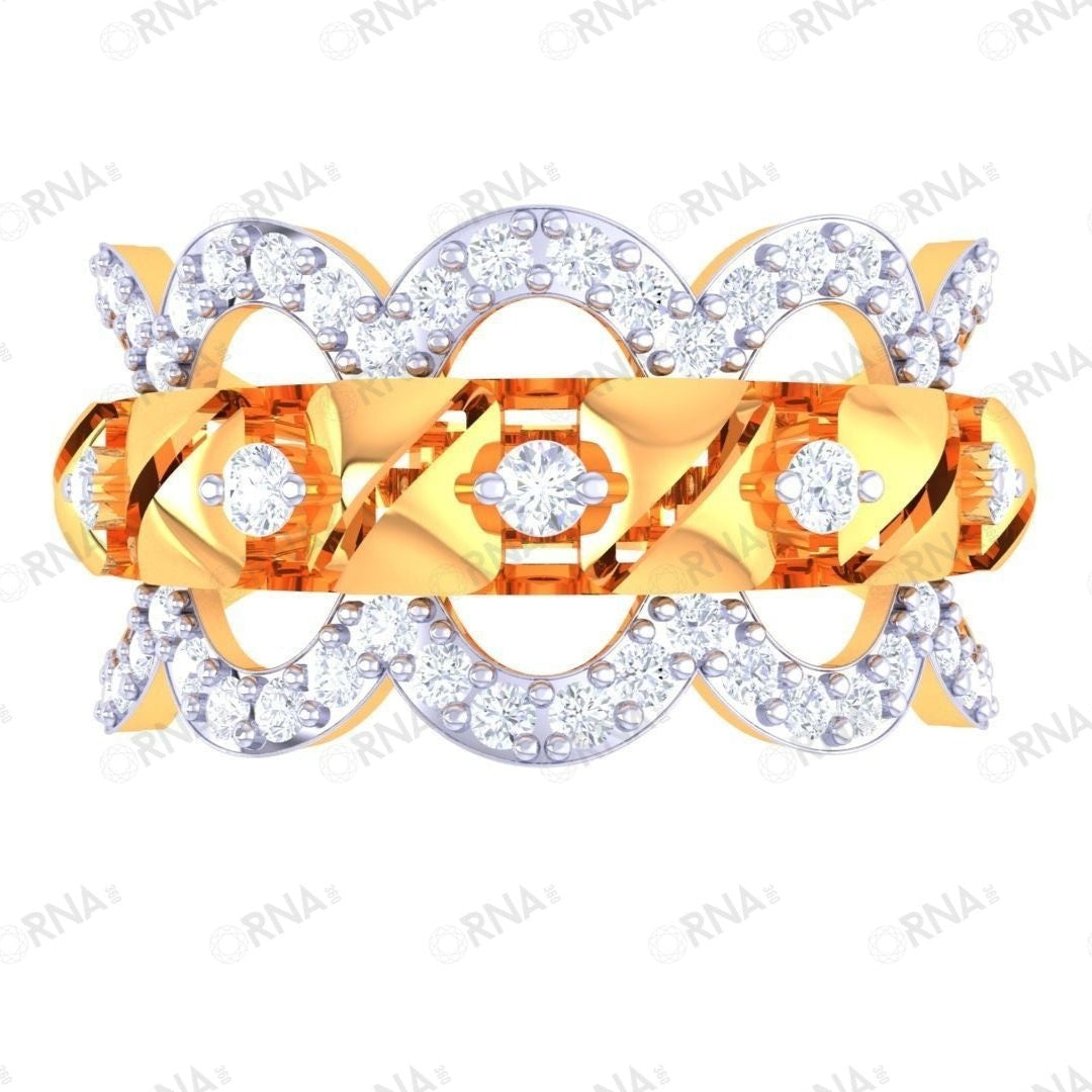 Orna Diamond Ladies Ring - HYLR567
