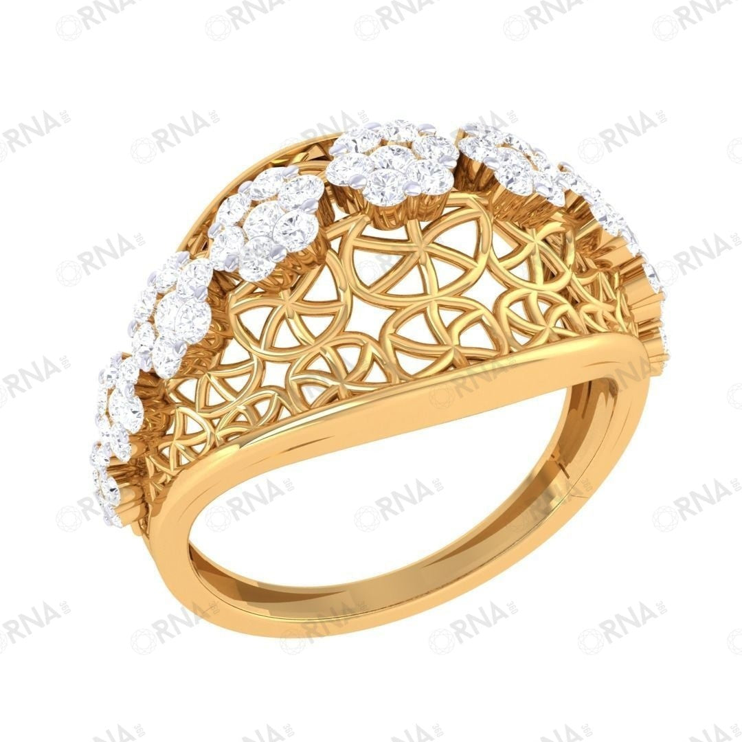 Orna Diamond Ladies Ring - HYLR590