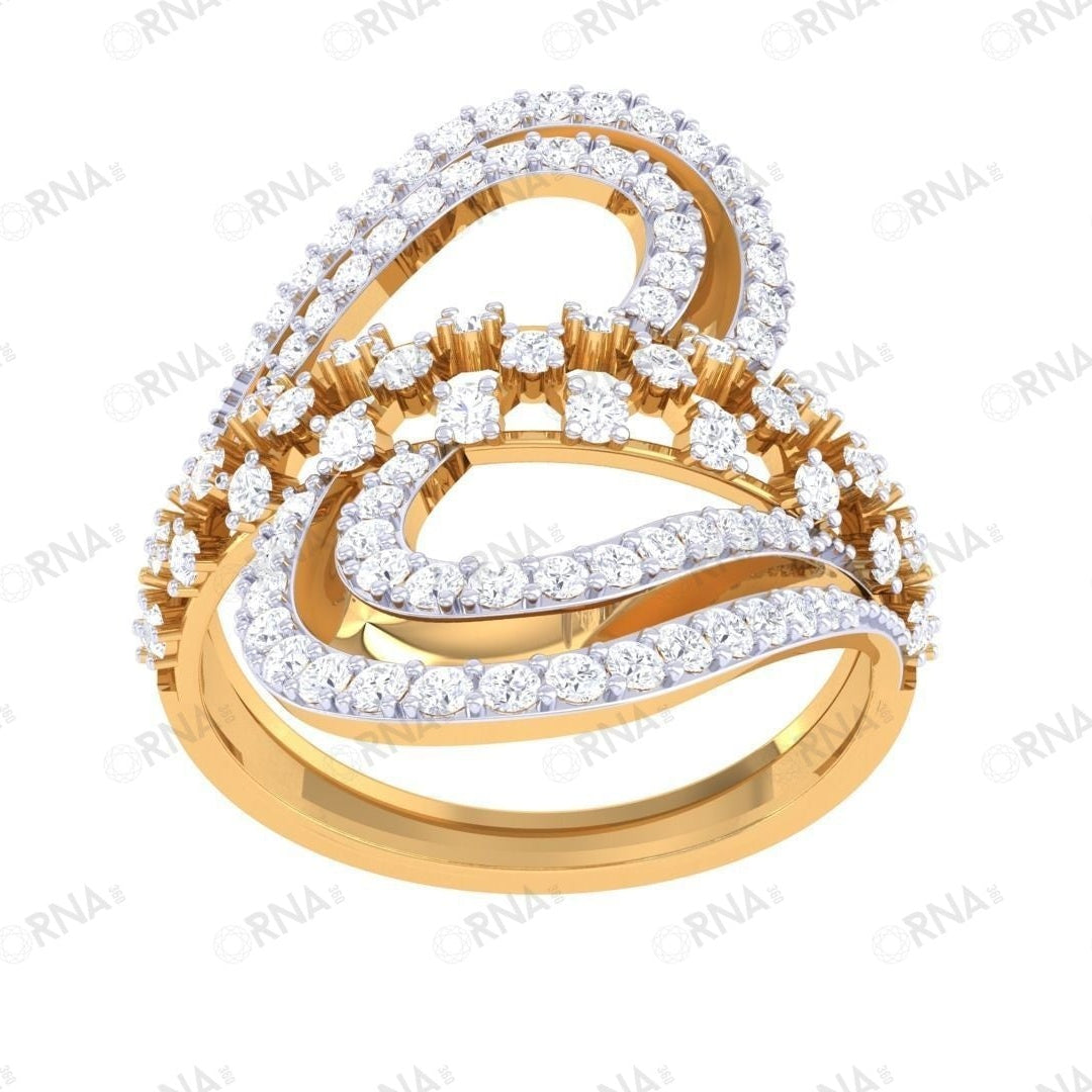 Orna Diamond Ladies Ring - HYLR593