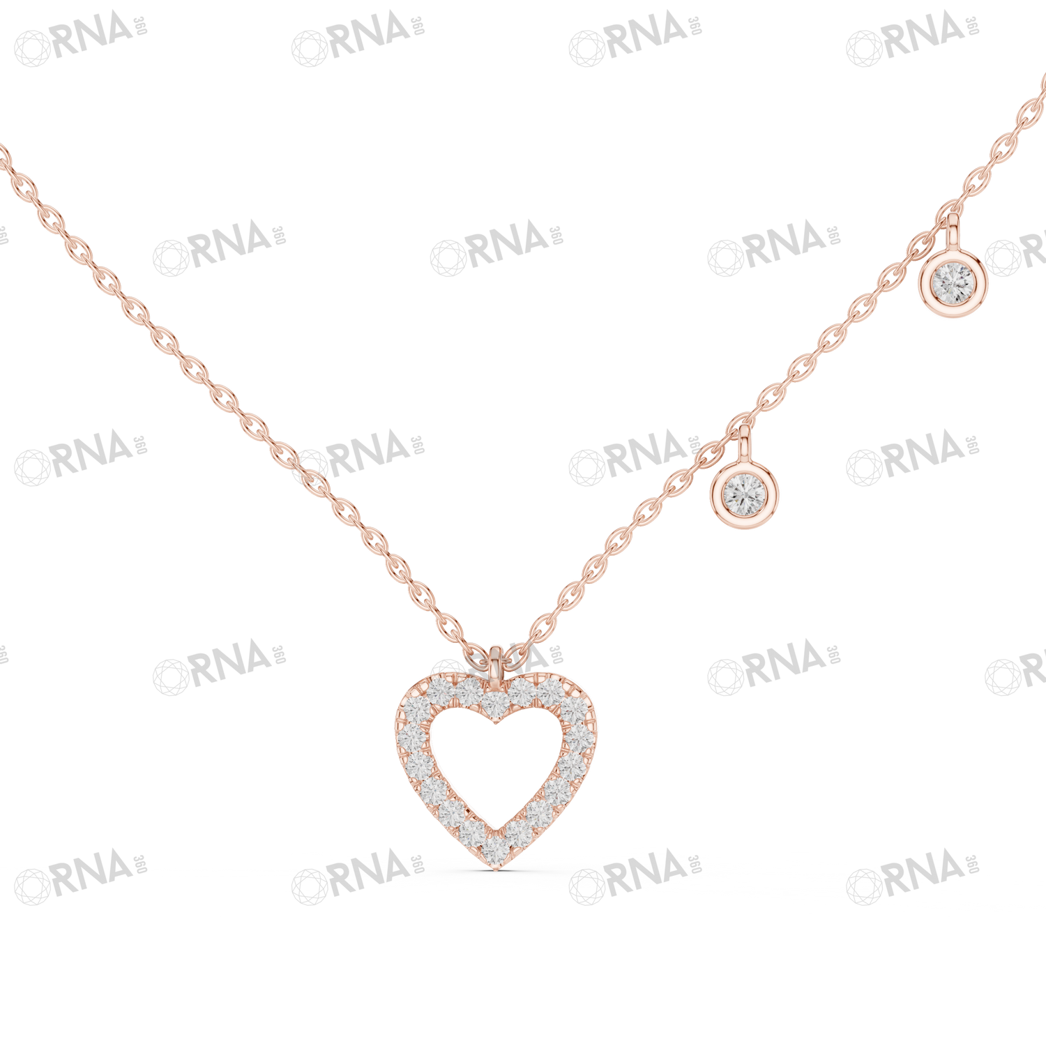 Orna Diamond Necklace - HYNK053