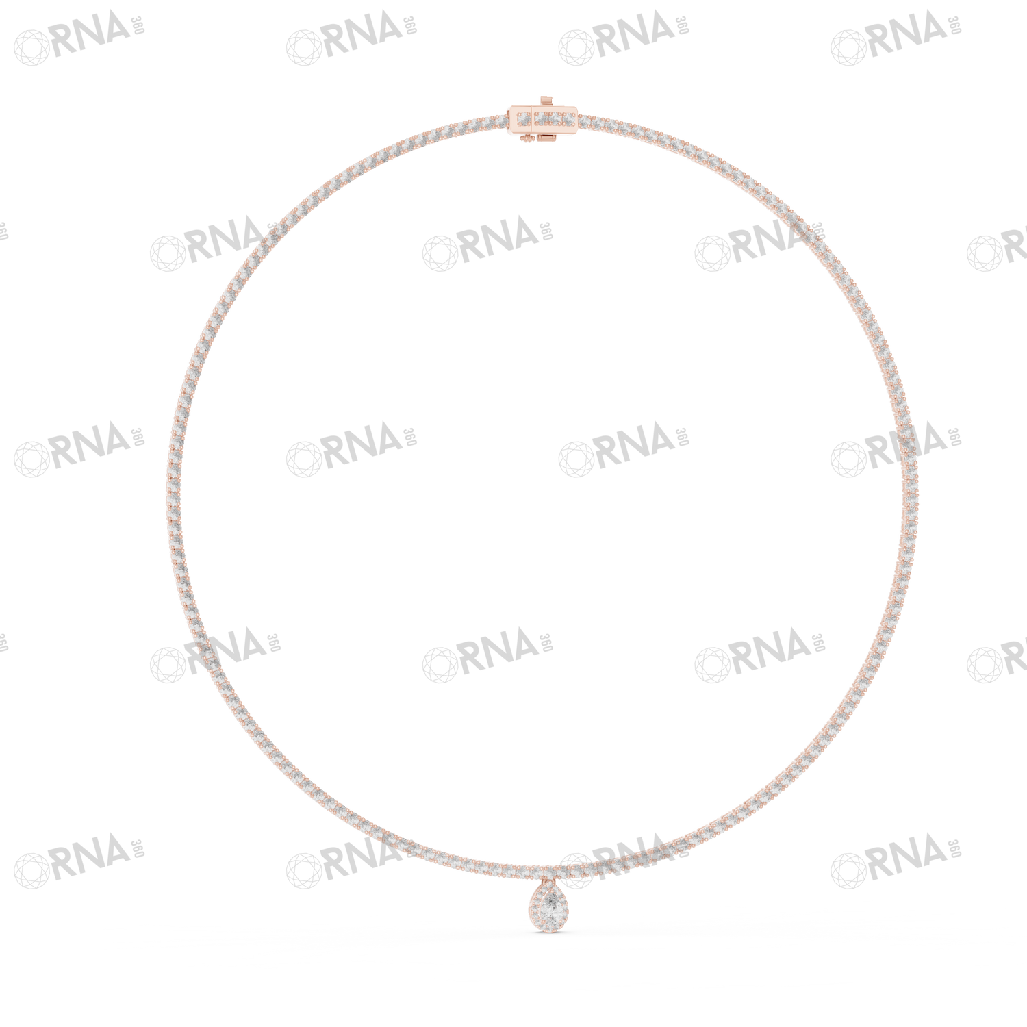 Orna Diamond Necklace - HYNK054