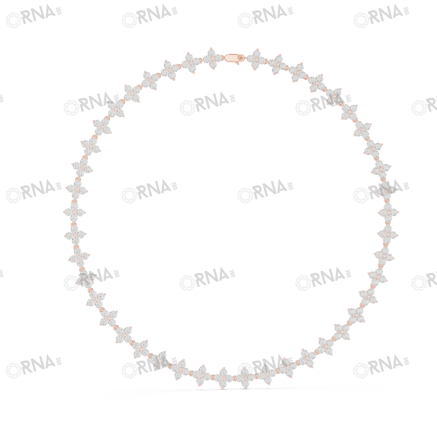 Orna Diamond Necklace - HYNK056