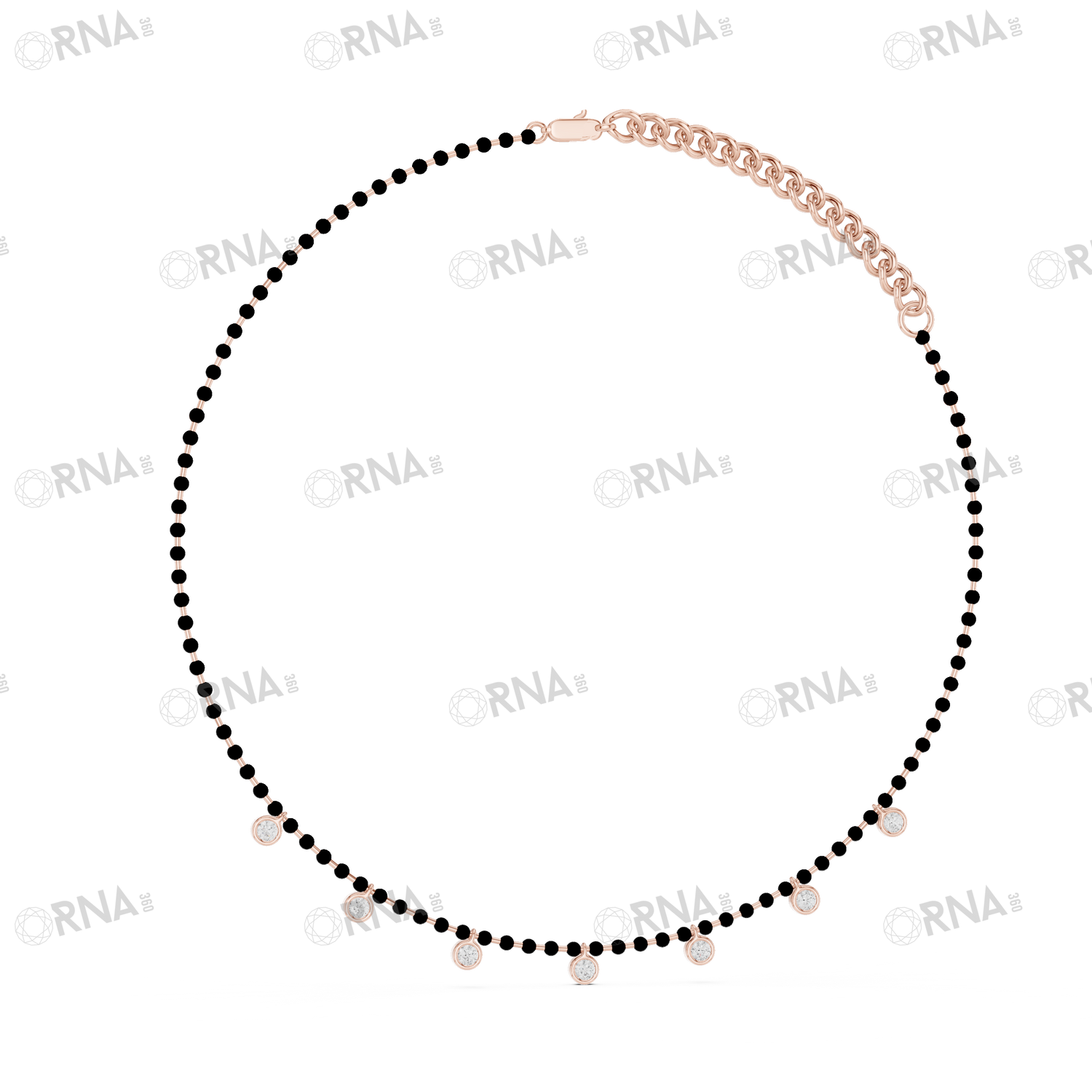 Orna Diamond Necklace - HYNK057