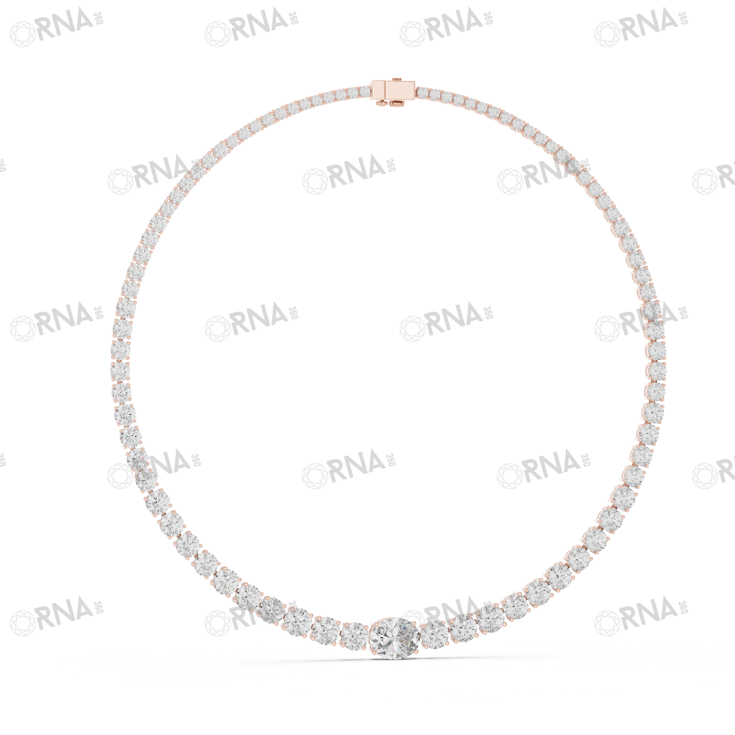 Orna Diamond Necklace - HYNK059