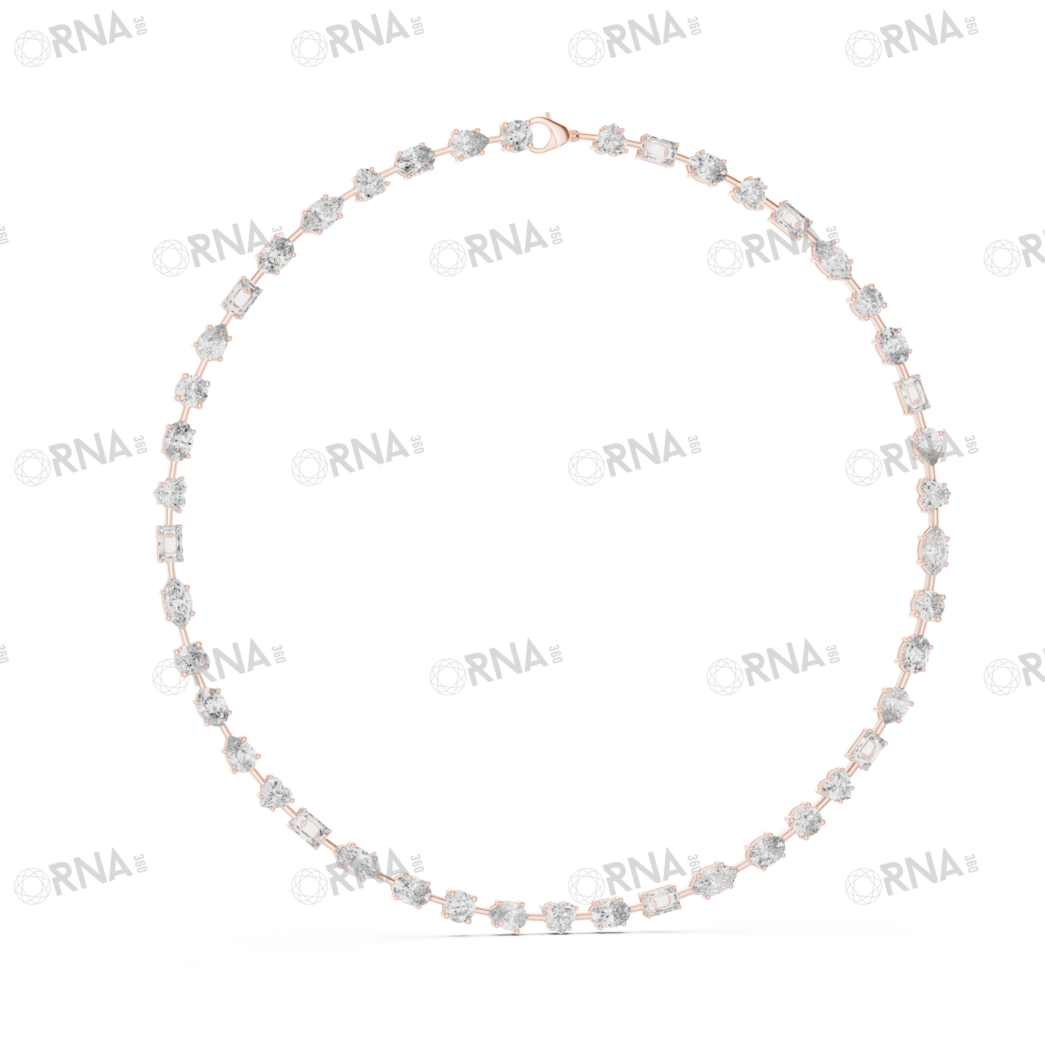 Orna Diamond Necklace - HYNK062