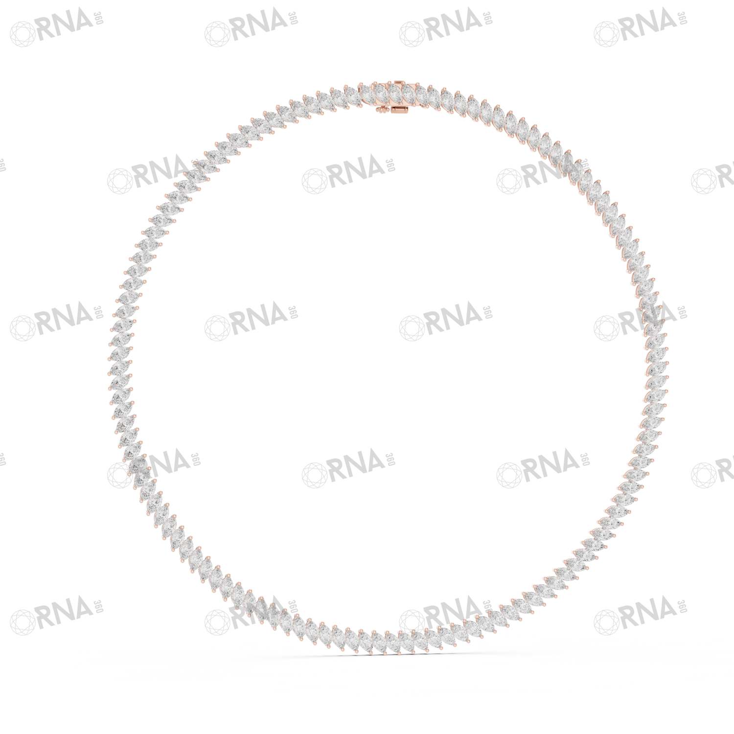 Orna Diamond Necklace - HYNK065