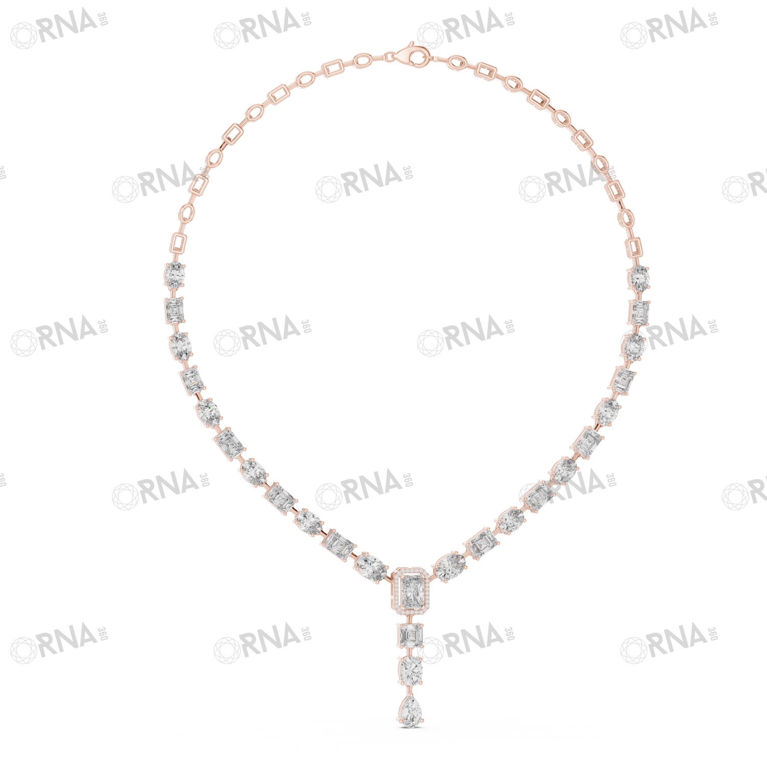 Orna Diamond Necklace - HYNK066