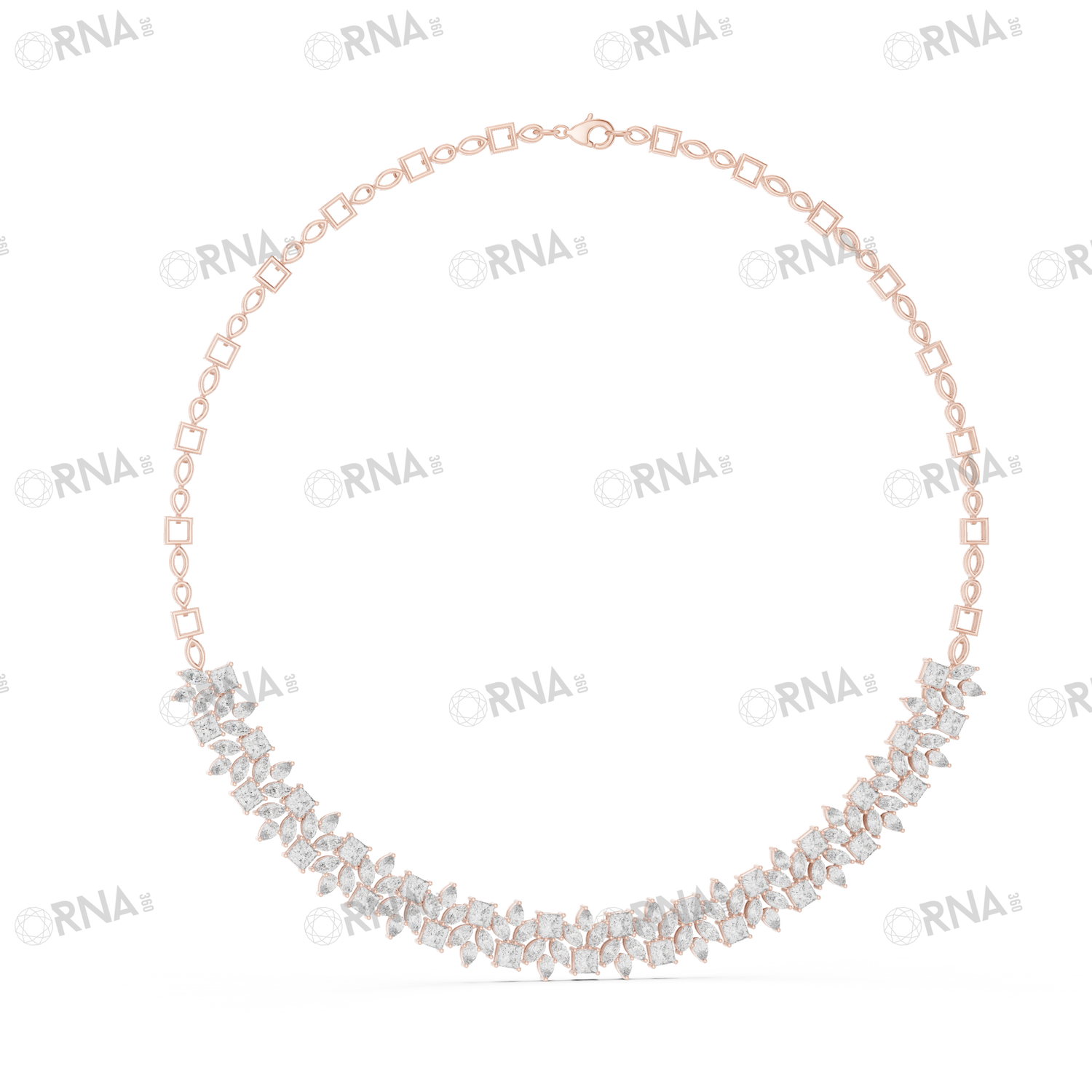Orna Diamond Necklace - HYNK067