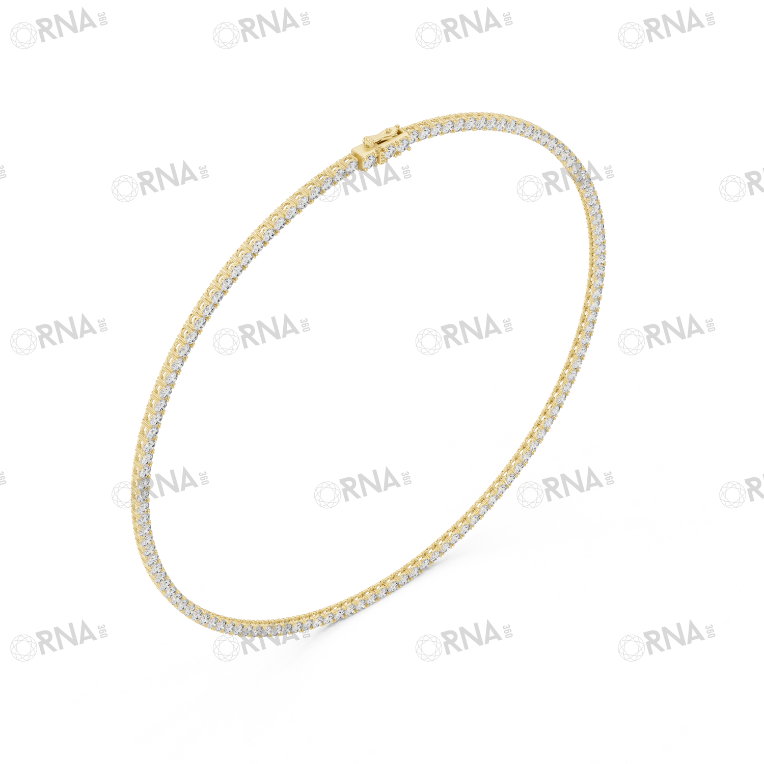 Orna Diamond Necklace - HYNK072