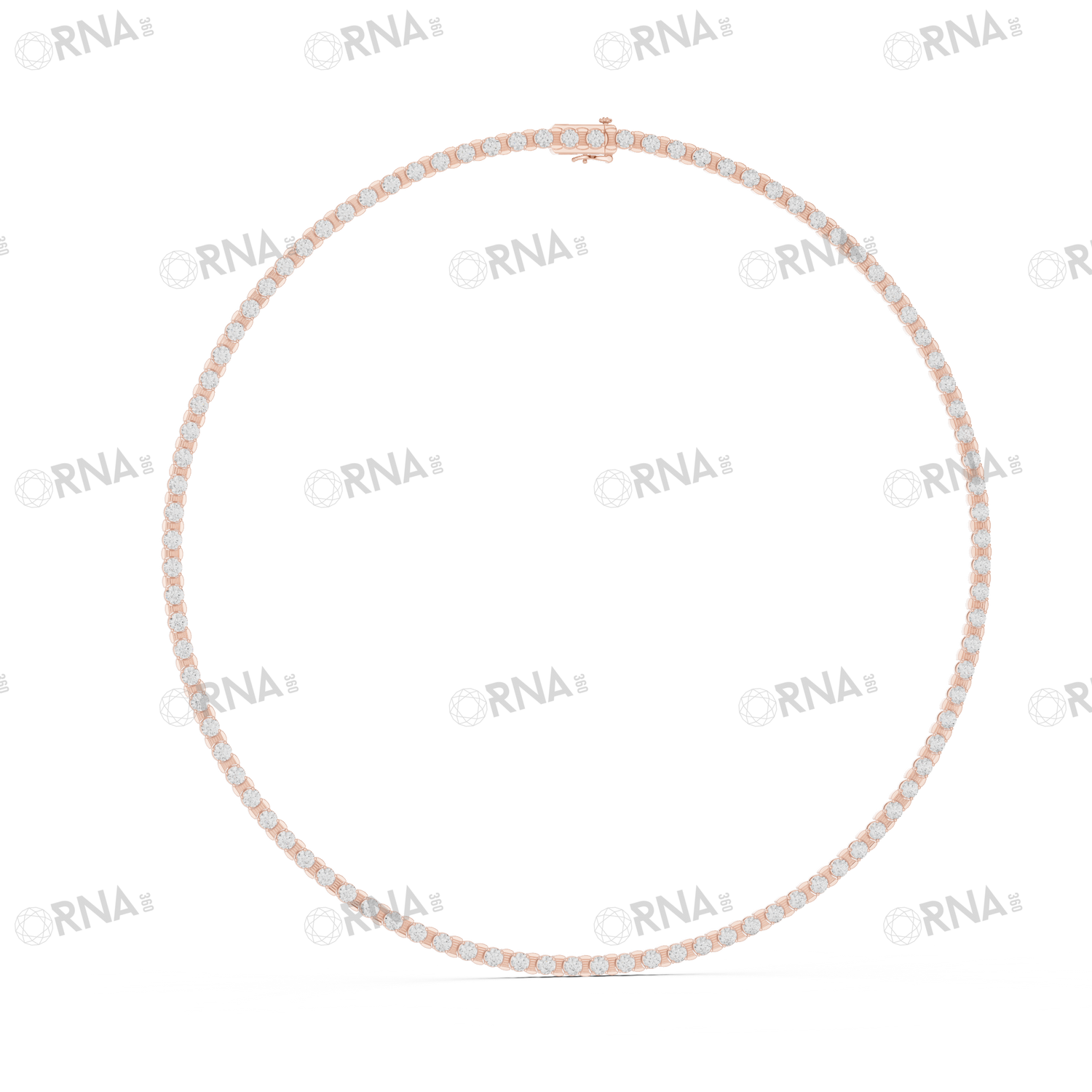 Orna Diamond Necklace - HYNK074
