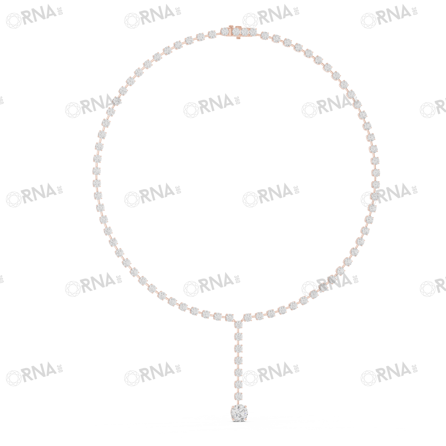 Orna Diamond Necklace - HYNK075