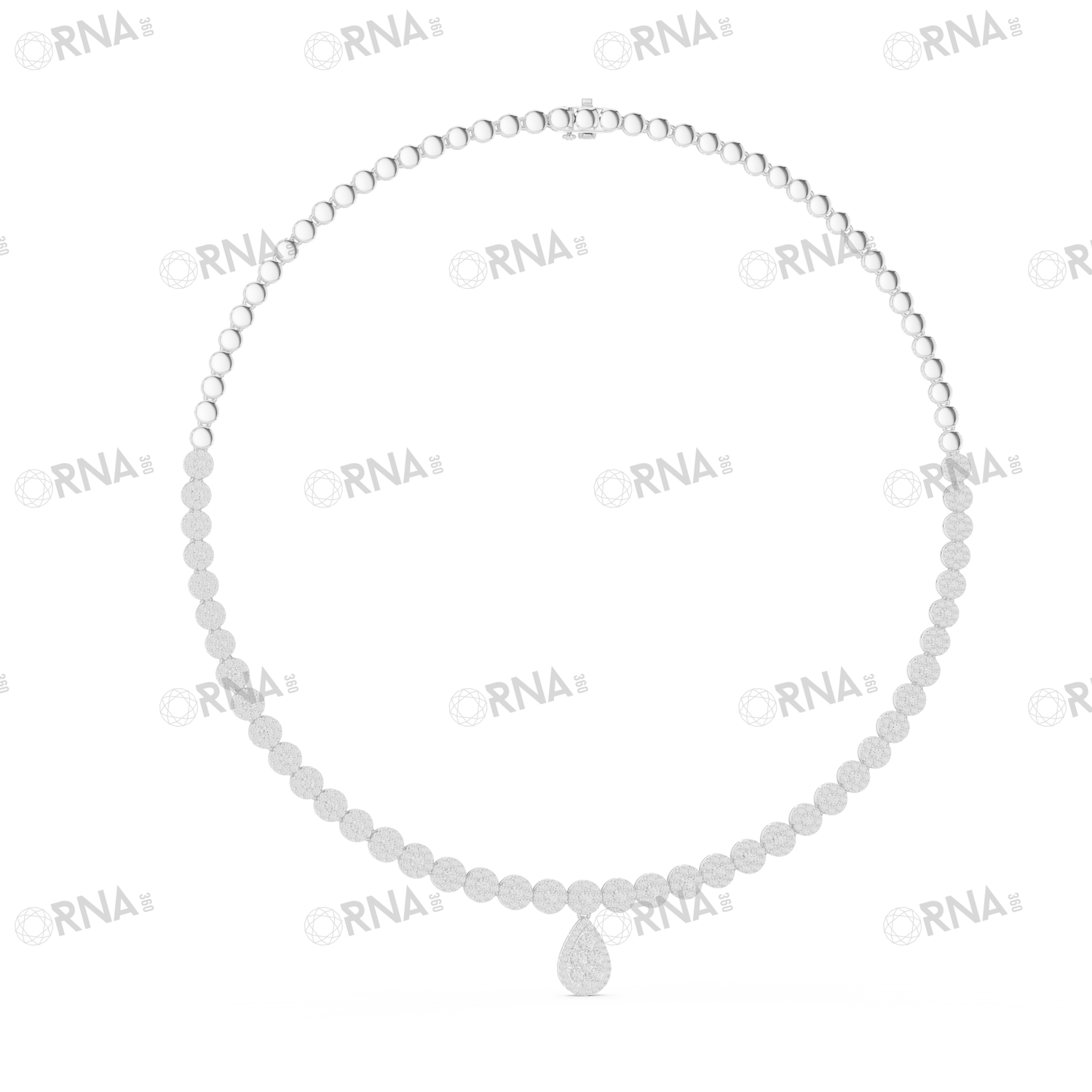 Orna Diamond Necklace - HYNK077