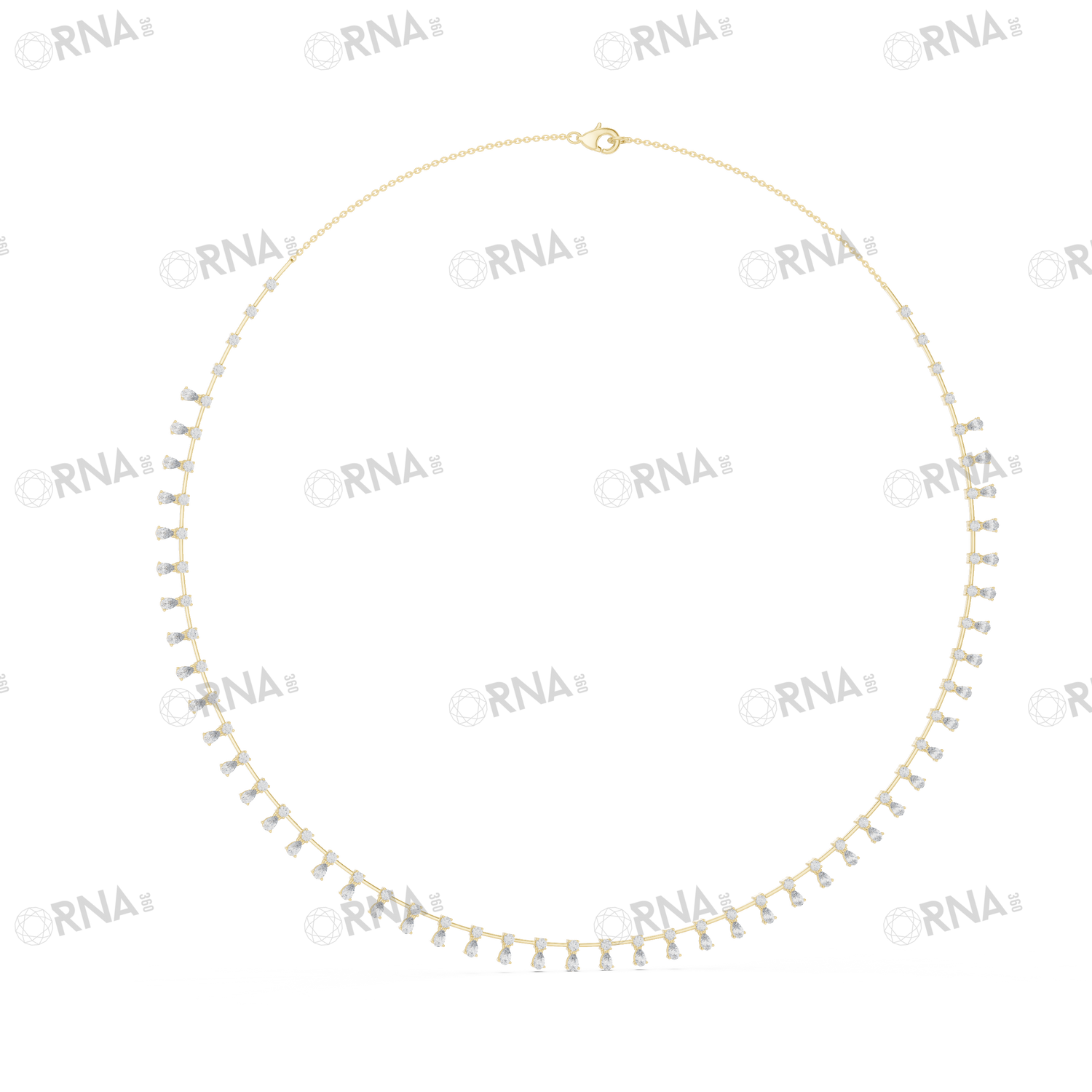 Orna Diamond Necklace - HYNK080