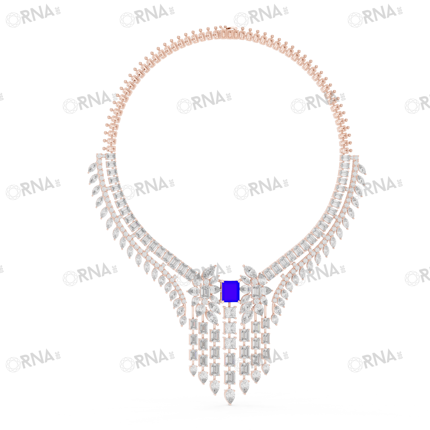 Orna Diamond Necklace - HYNK081