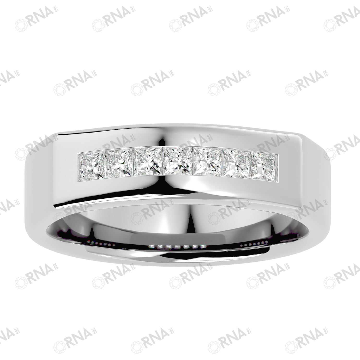 Orna Mens Studded Ring - HYMR017