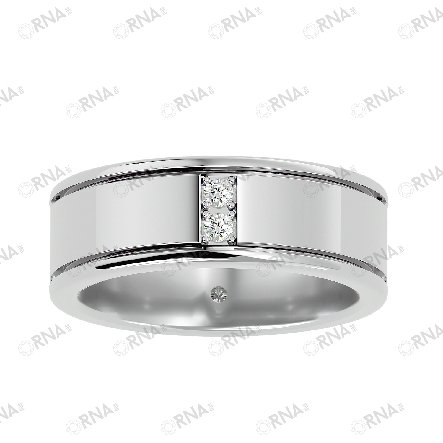 Orna Mens Studded Ring - HYMR029