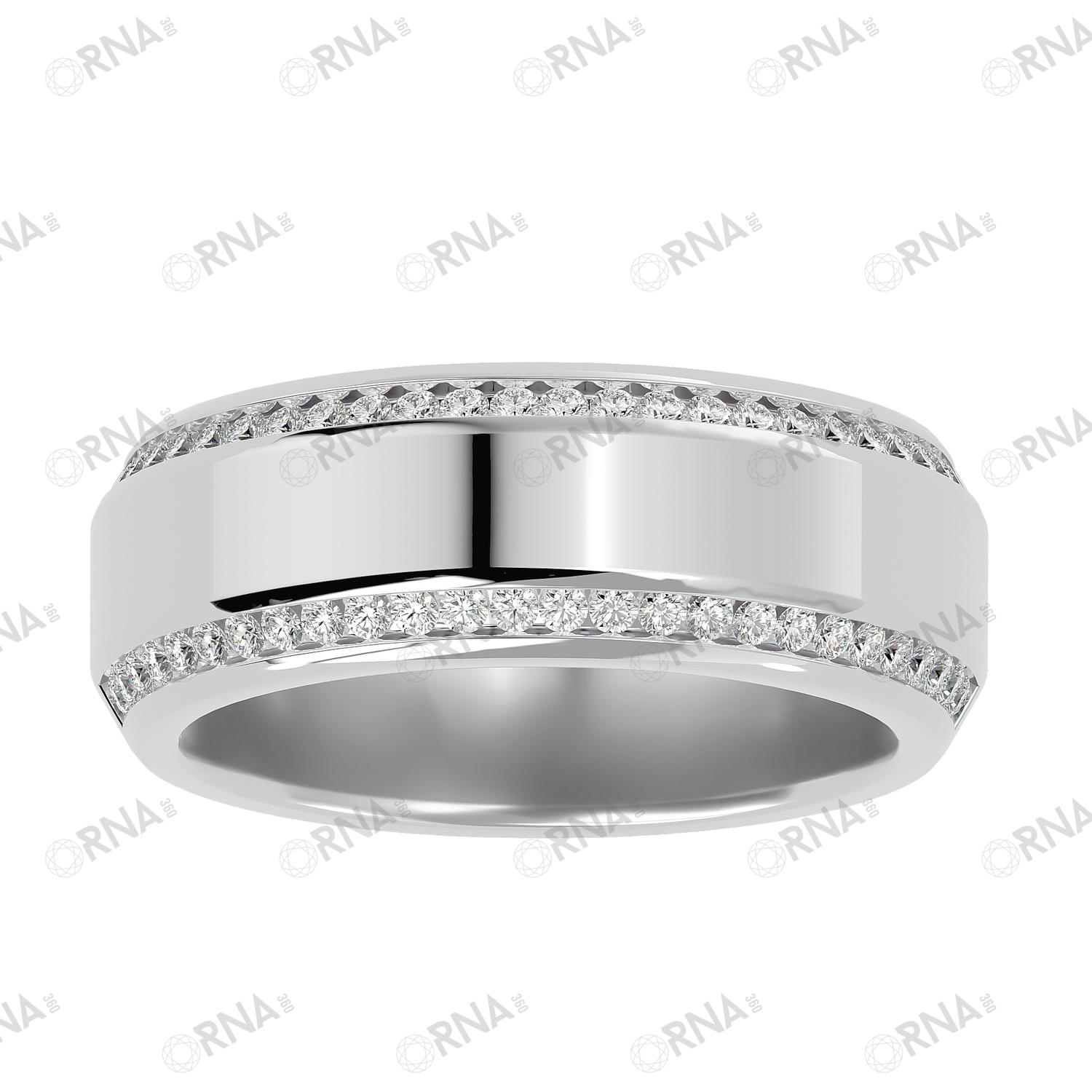 Orna Mens Studded Ring - HYMR031