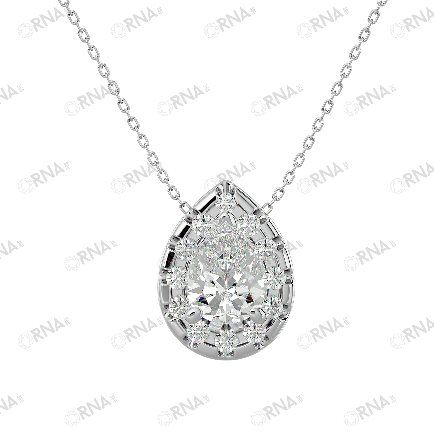 Orna Diamond Pendant - HYPD003