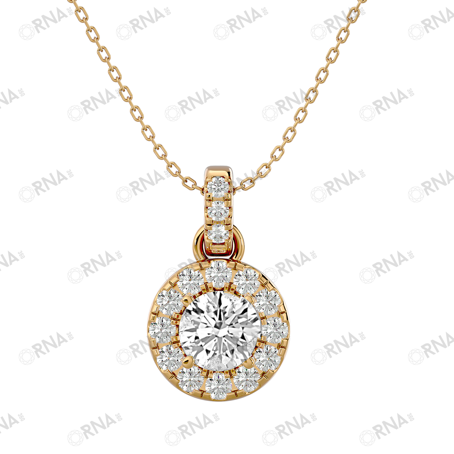 Orna Diamond Pendant - HYPD009