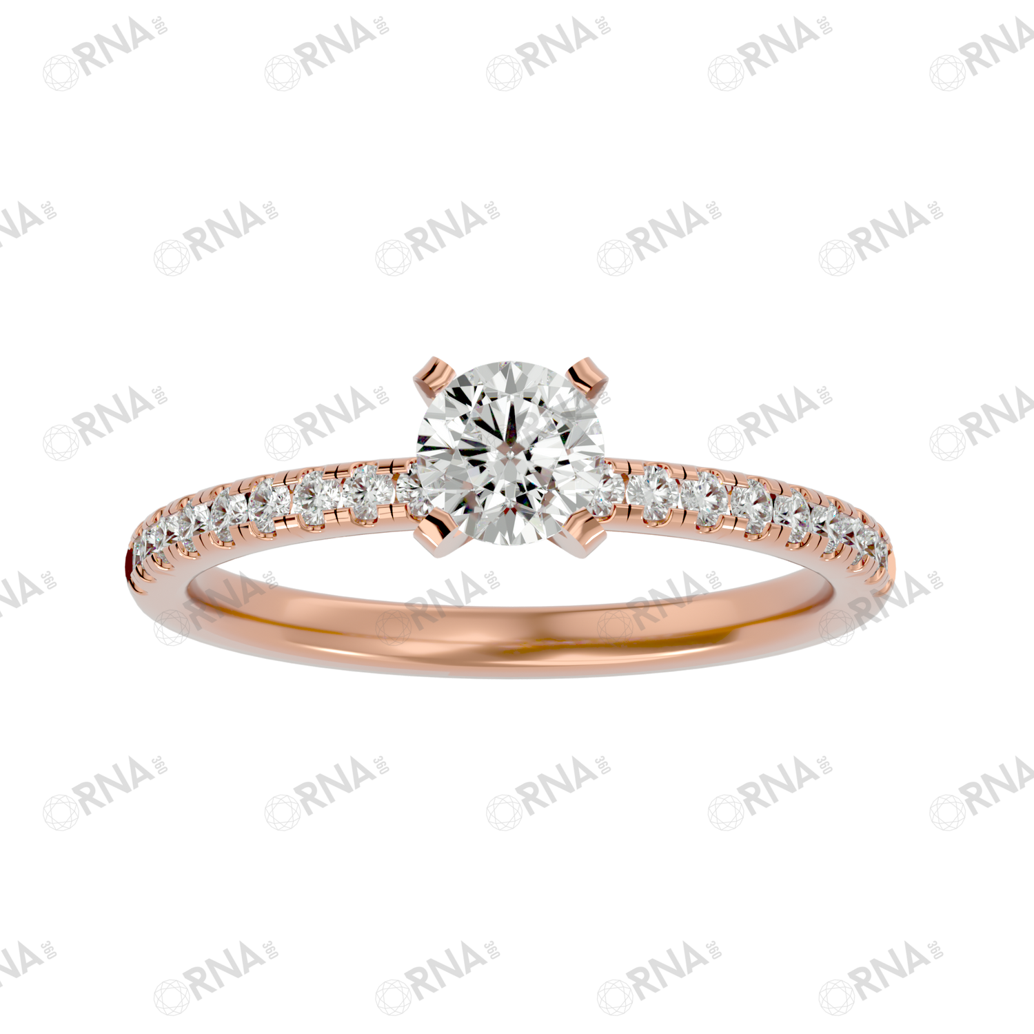 Orna Diamond Solitaire Ring - HYLR218