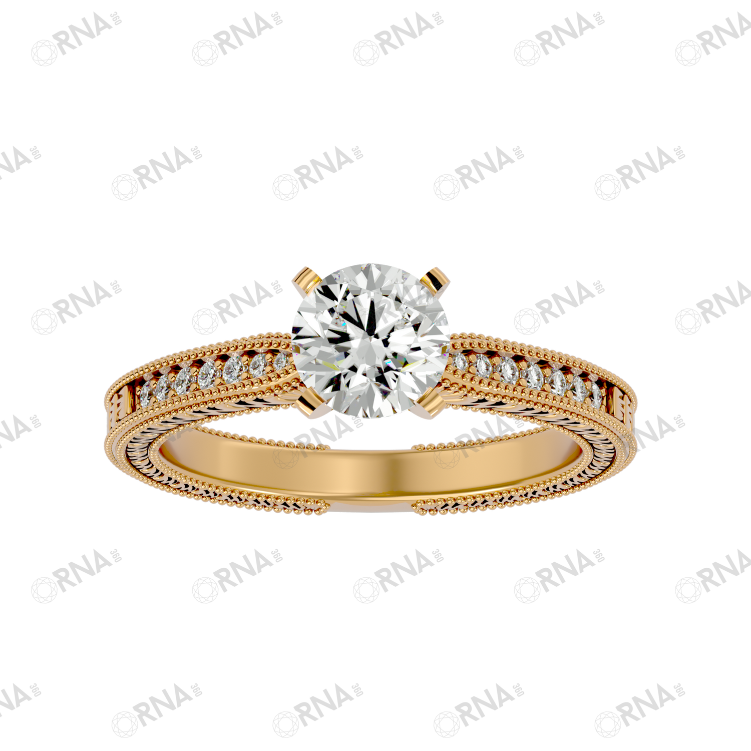 Orna Diamond Solitaire Ring - HYLR230