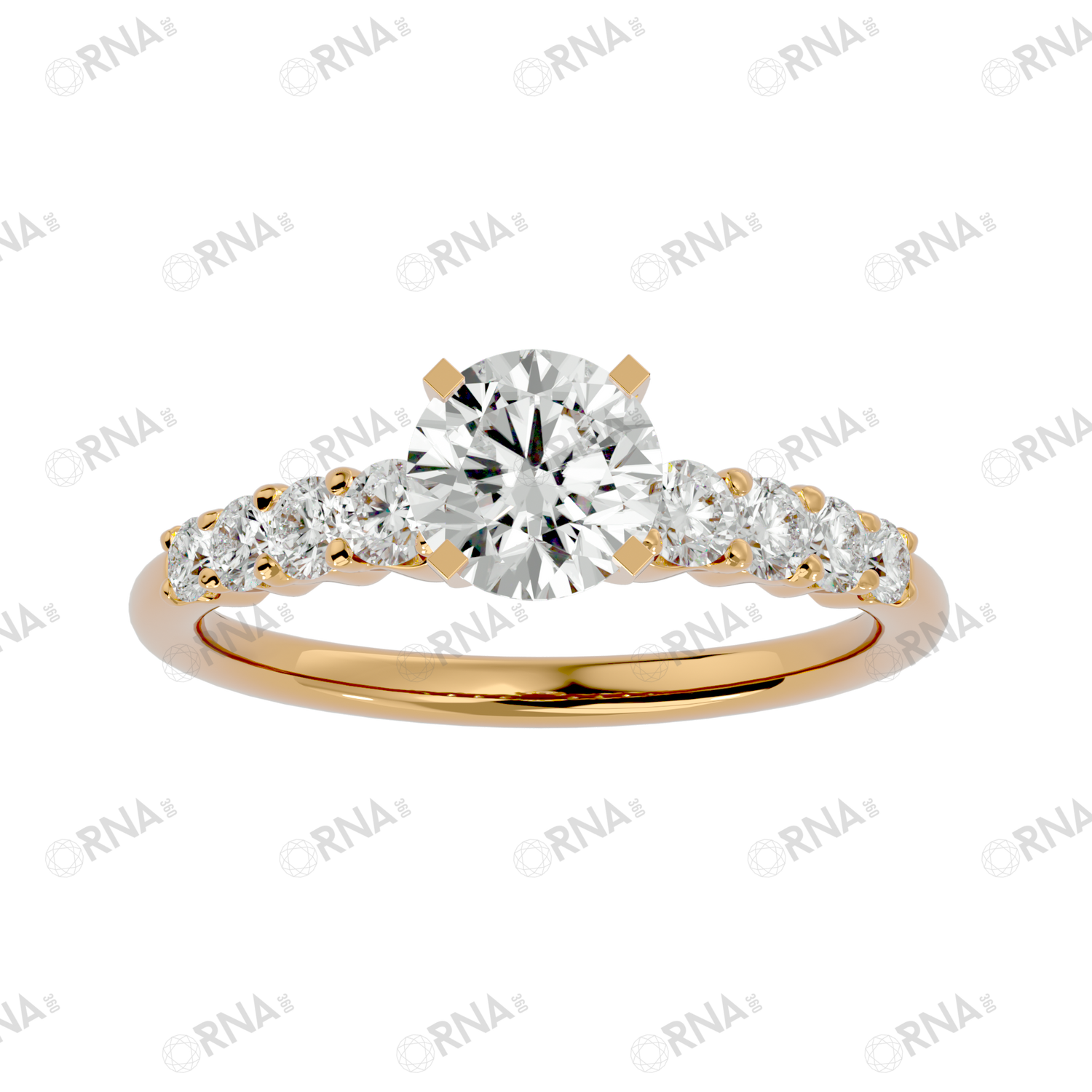 Orna Diamond Solitaire Ring - HYLR233