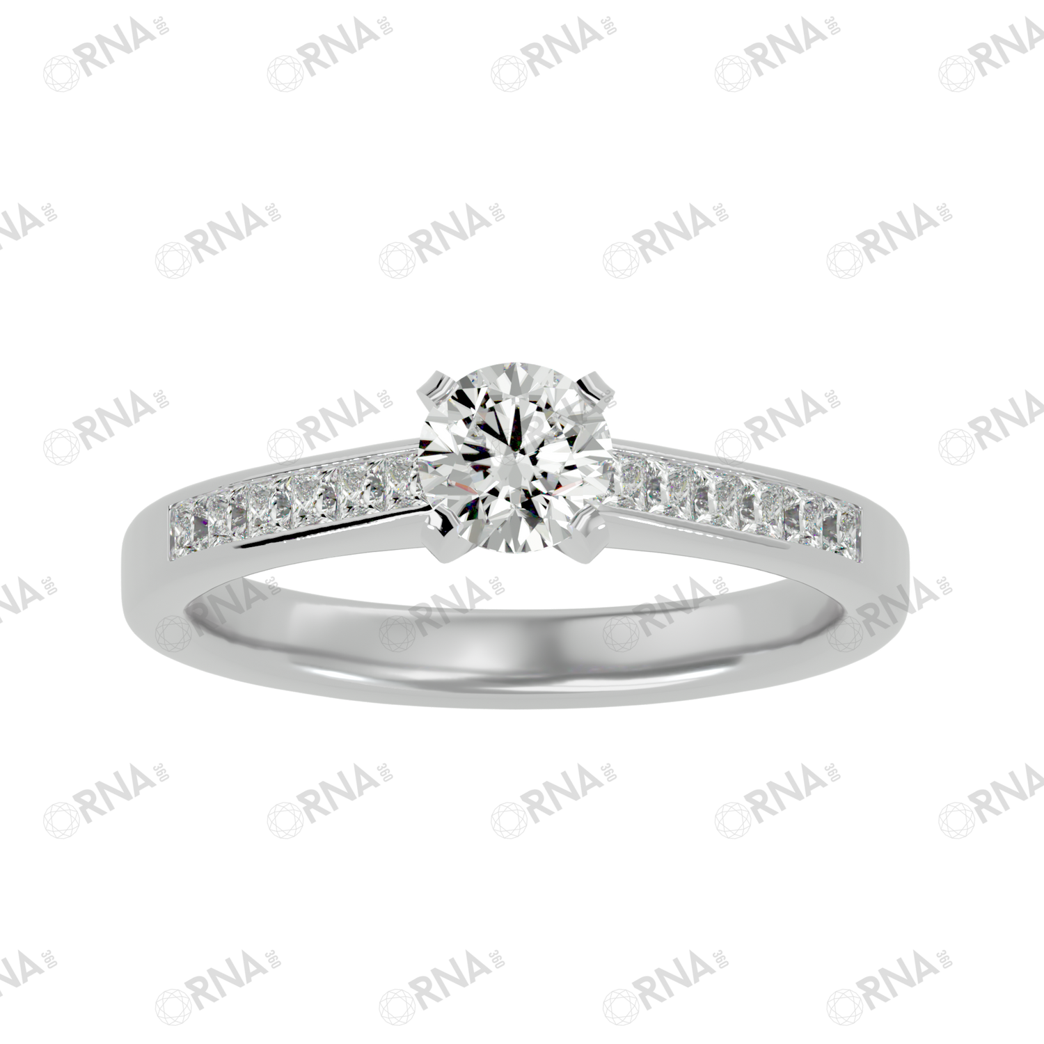 Orna Diamond Solitaire Ring - HYLR235