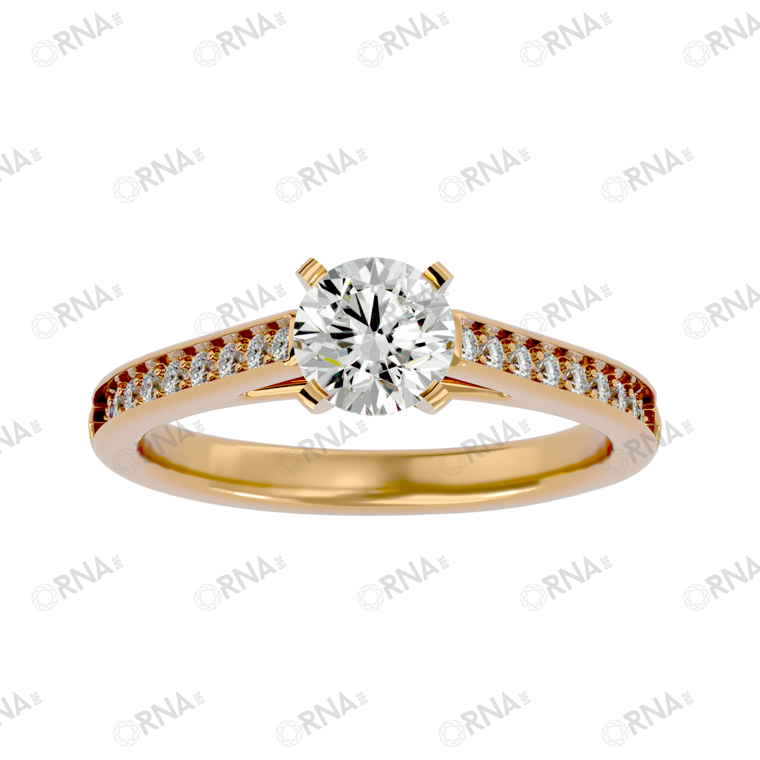 Orna Diamond Solitaire Ring - HYLR236