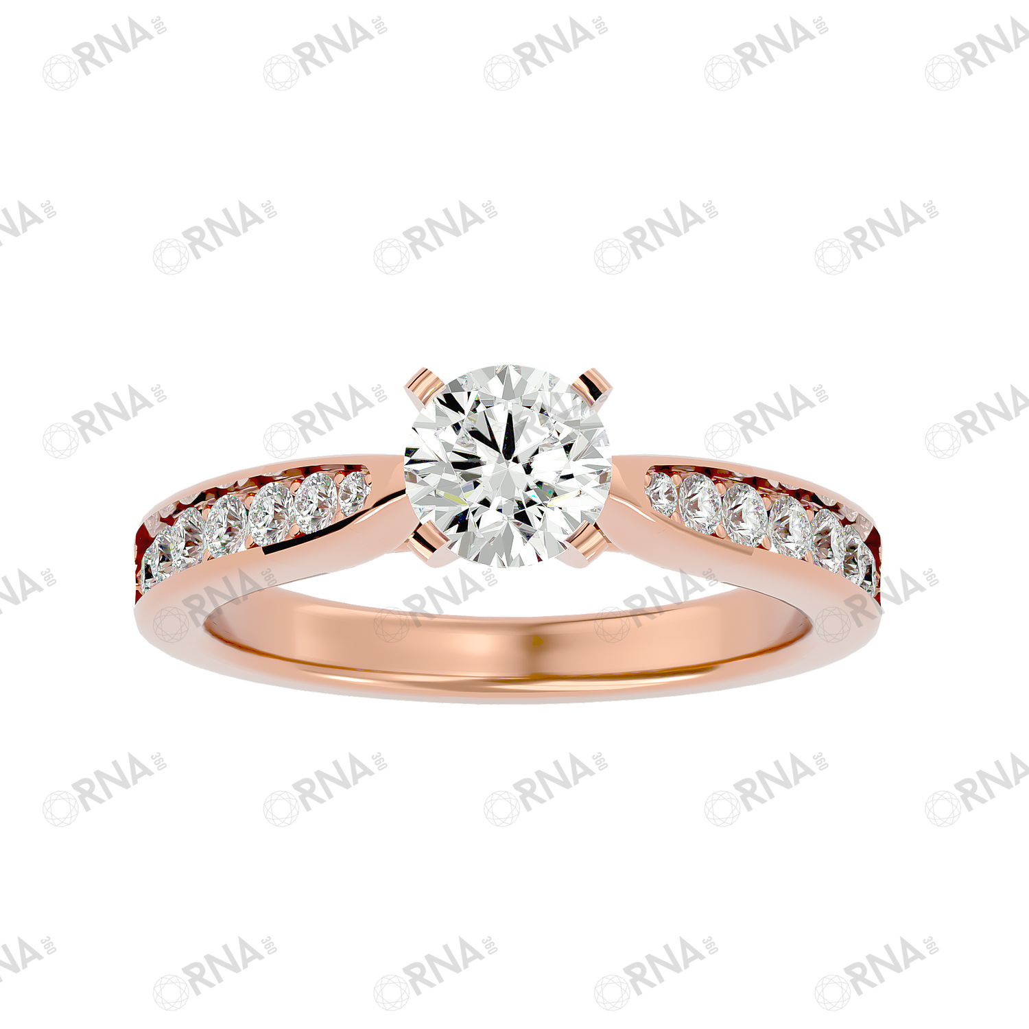 Orna Diamond Solitaire Ring - HYLR237