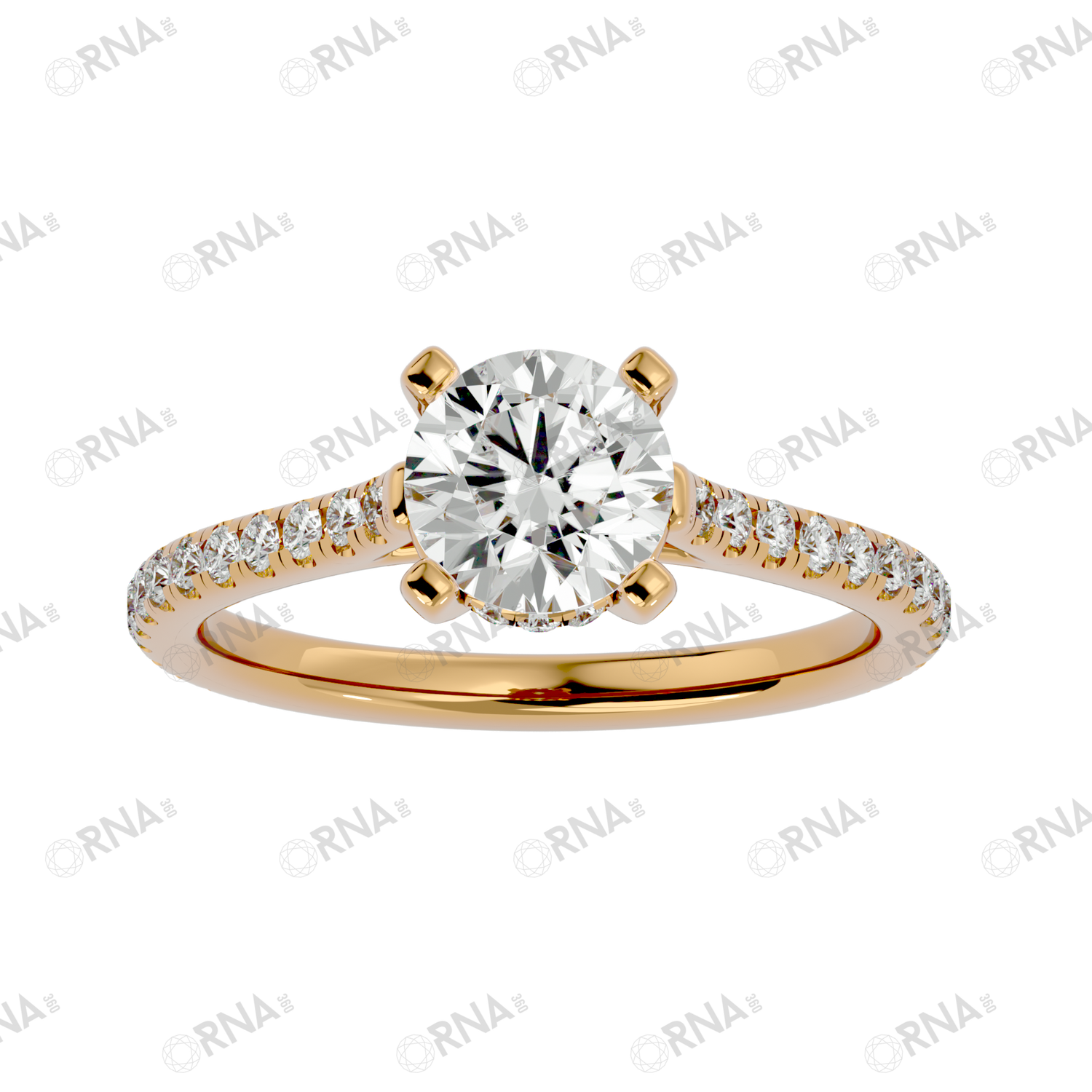 Orna Diamond Solitaire Ring - HYLR242