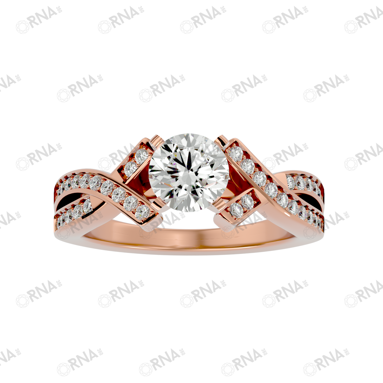 Orna Diamond Solitaire Ring - HYLR246