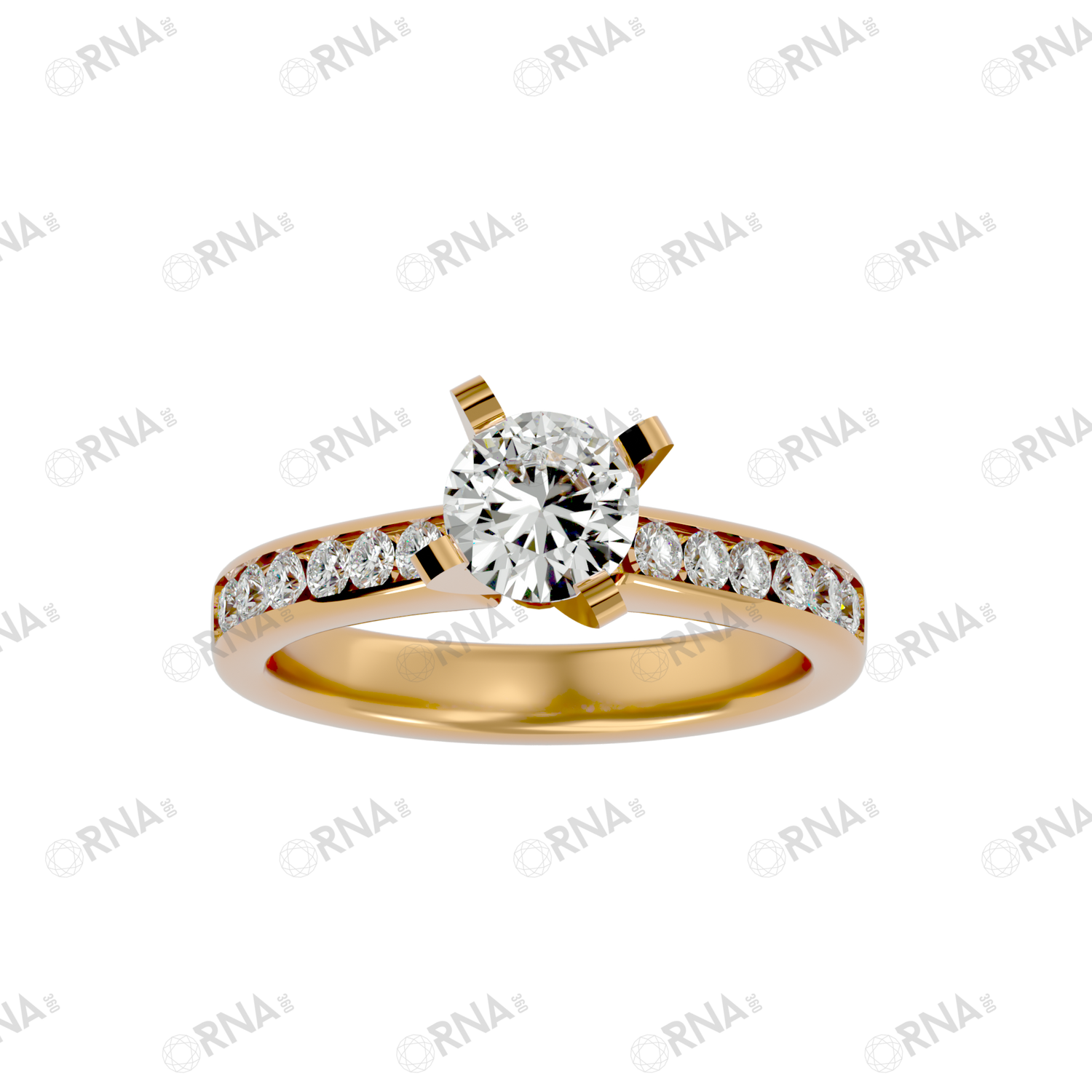 Orna Diamond Solitaire Ring - HYLR248