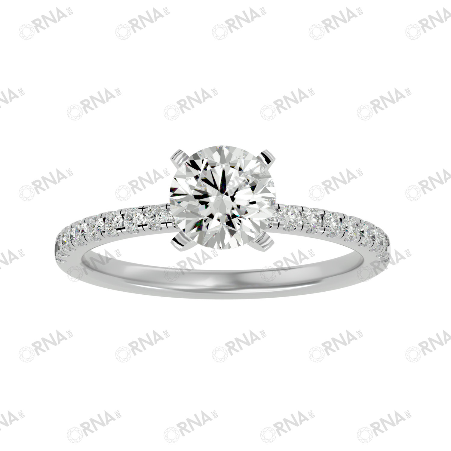 Orna Diamond Solitaire Ring - HYLR250