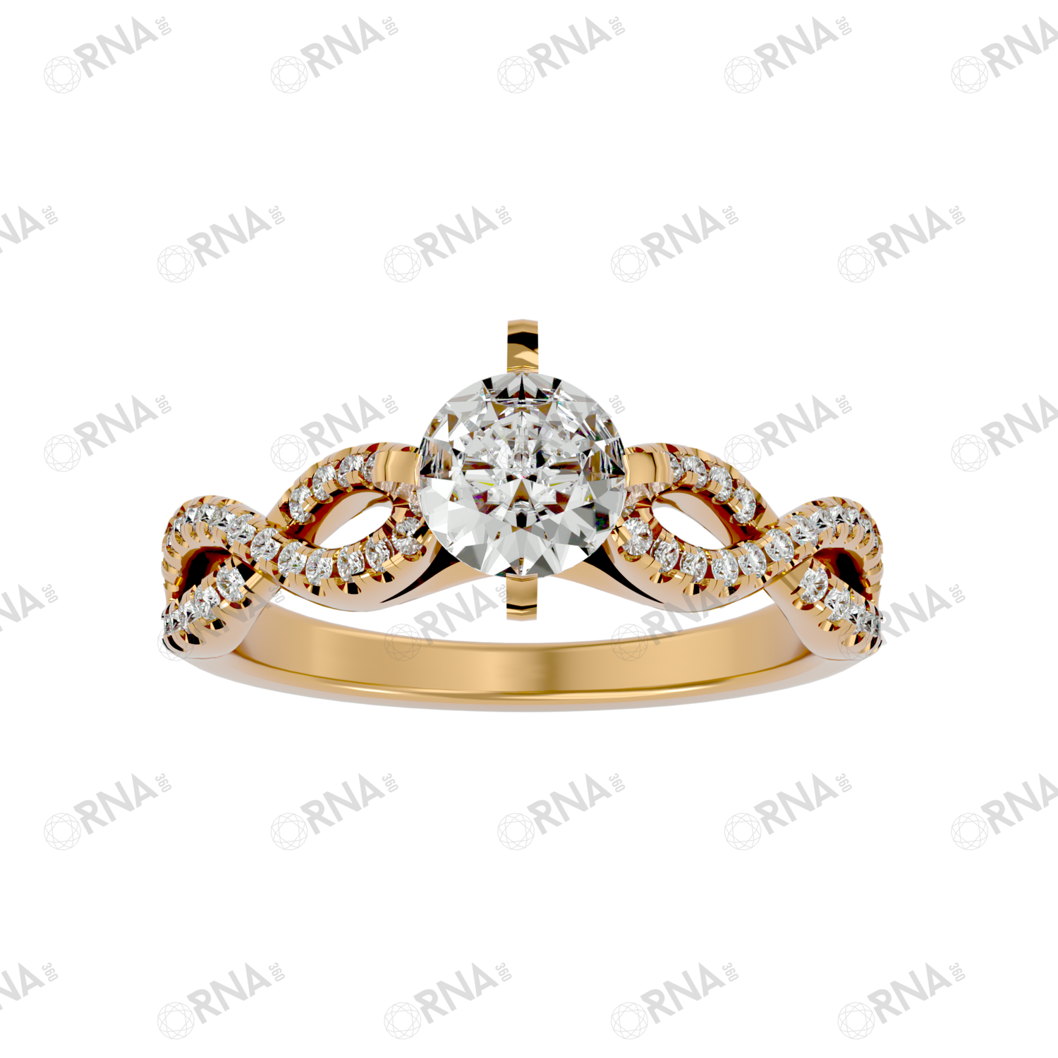 Orna Diamond Solitaire Ring - HYLR251