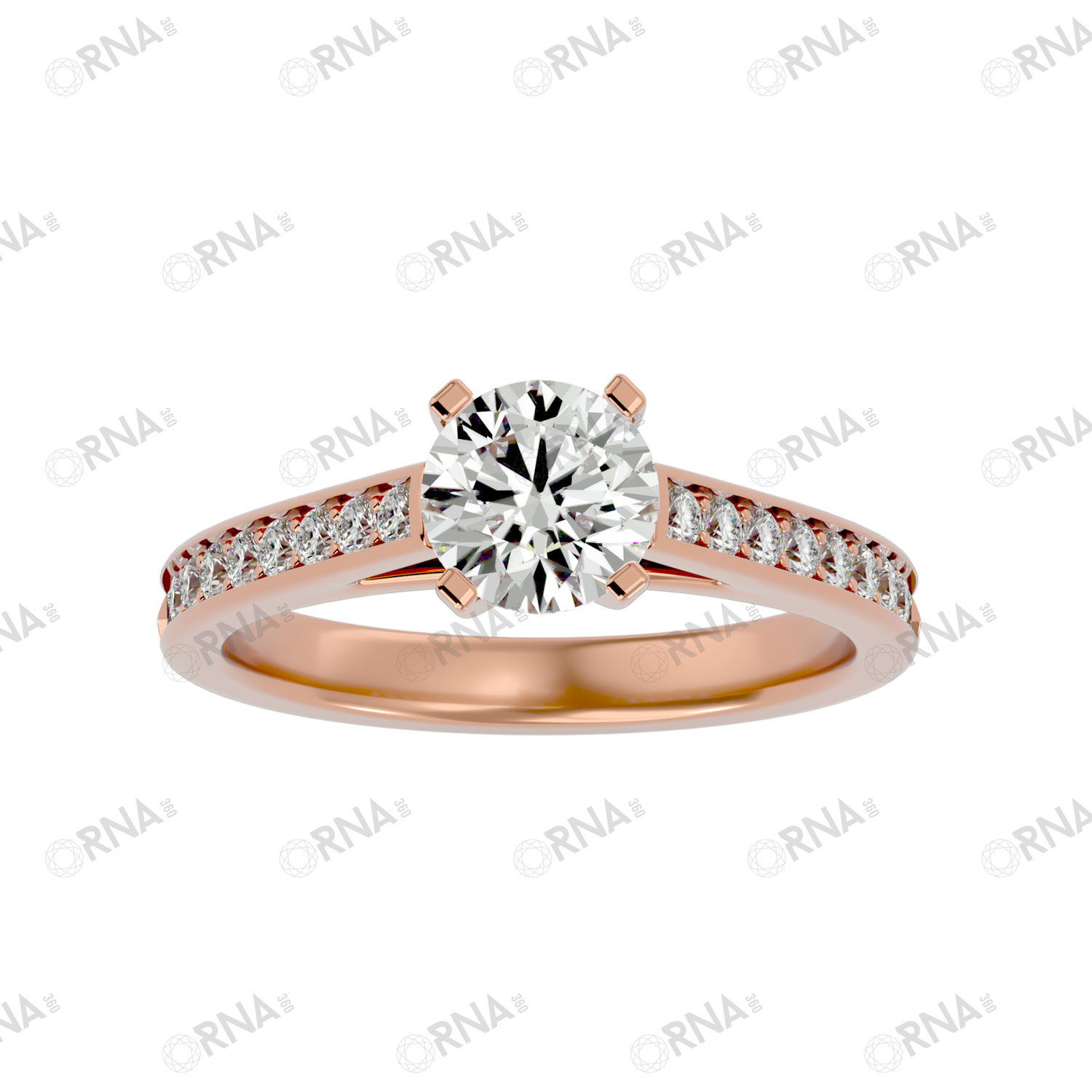 Orna Diamond Solitaire Ring - HYLR252