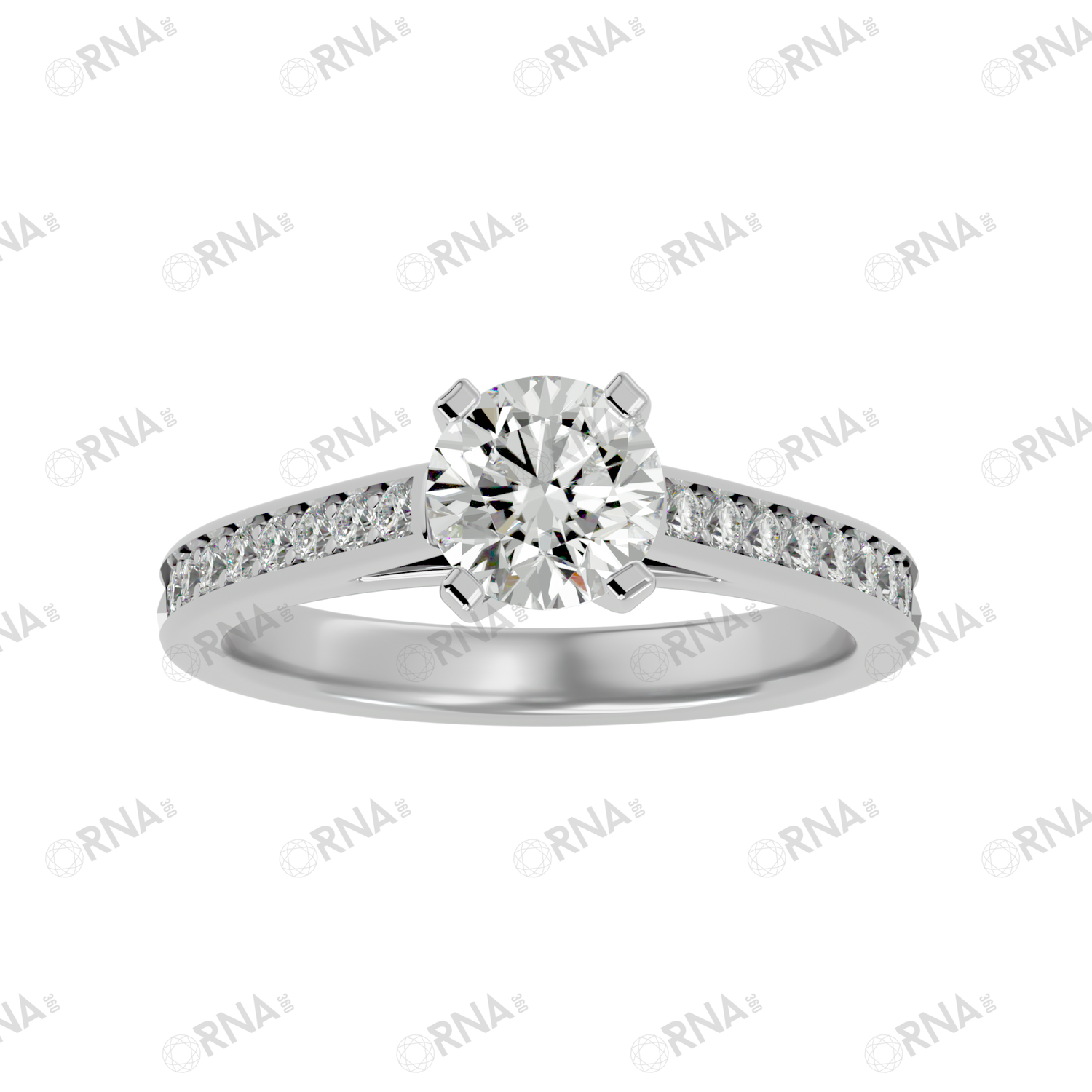 Orna Diamond Solitaire Ring - HYLR253