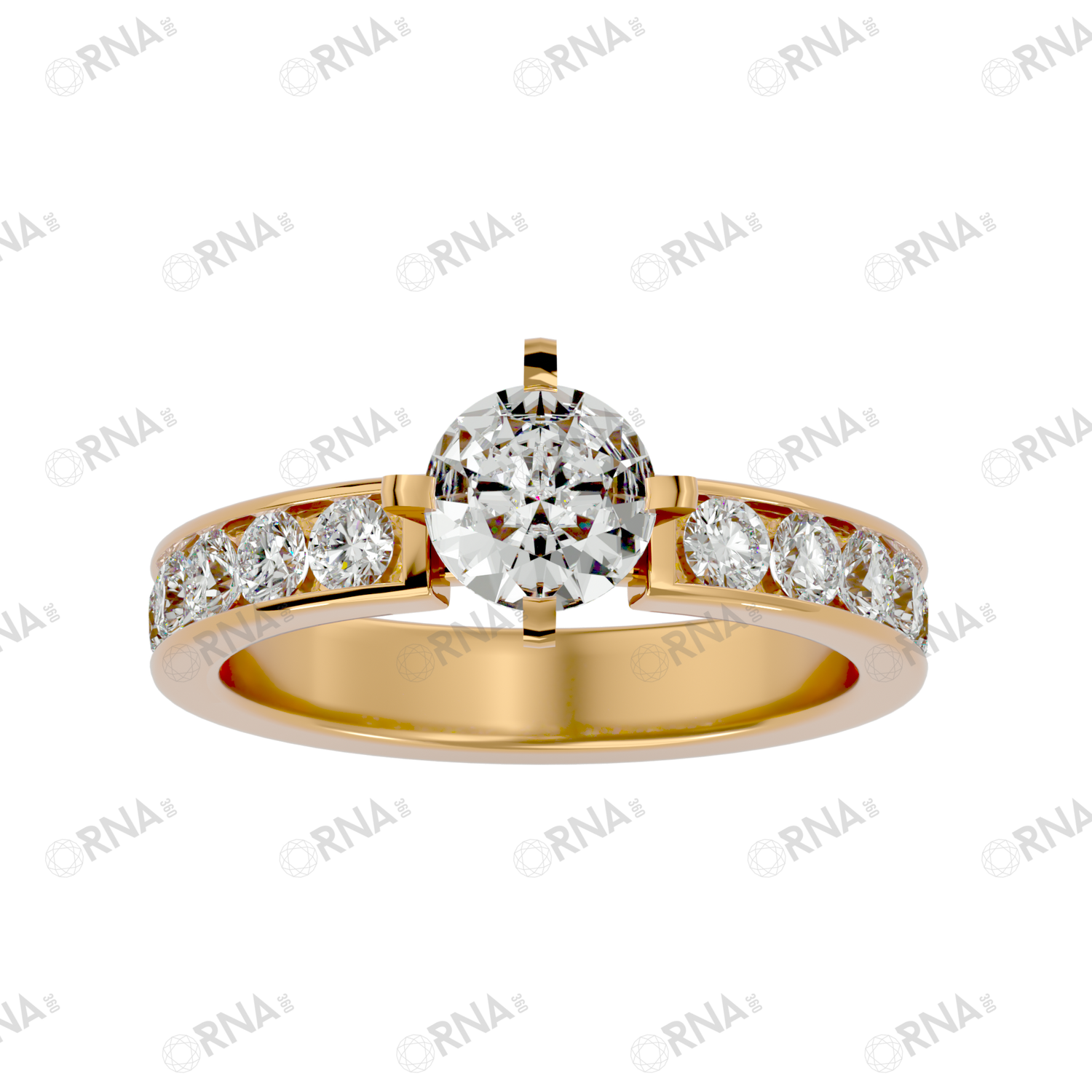 Orna Diamond Solitaire Ring - HYLR254