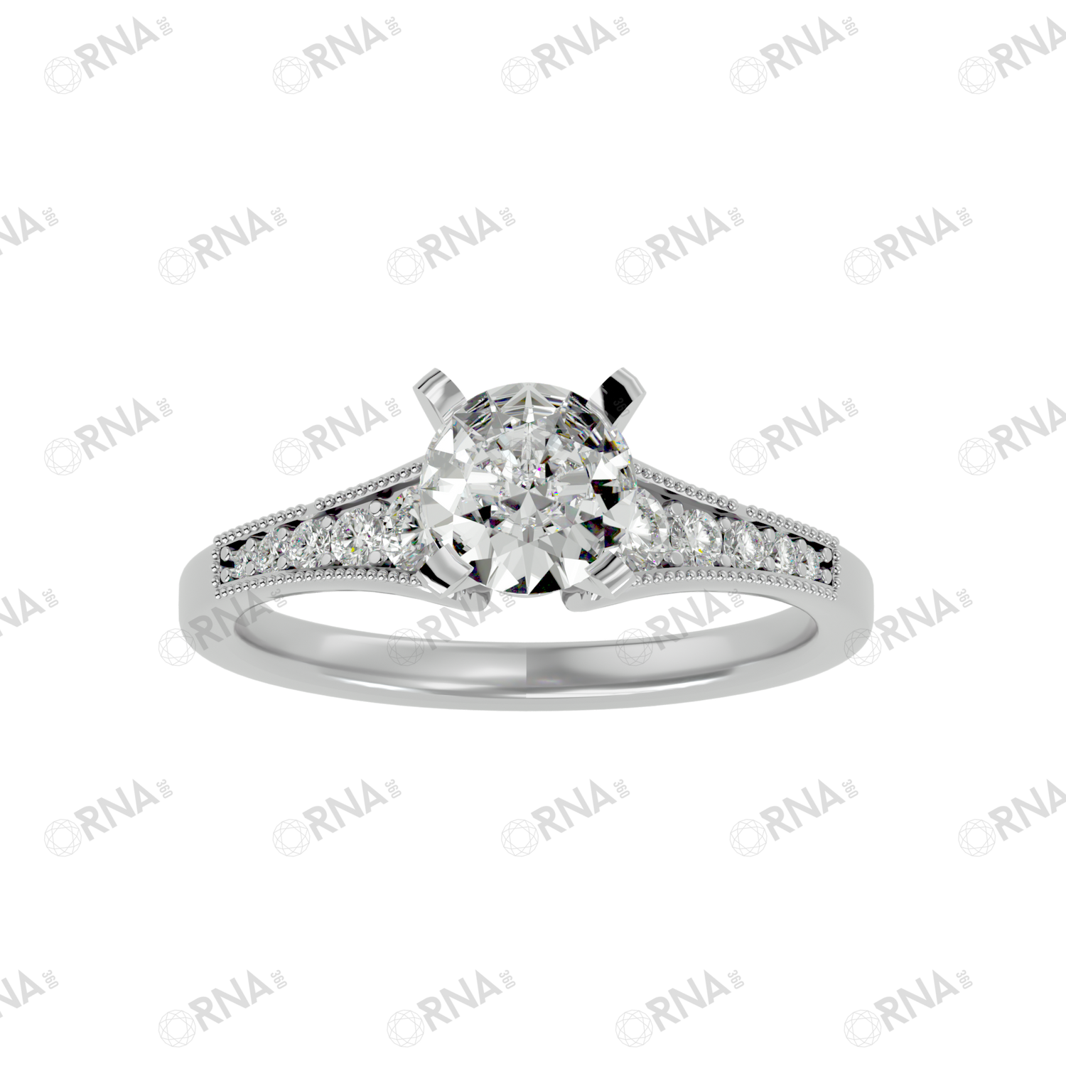 Orna Diamond Solitaire Ring - HYLR256