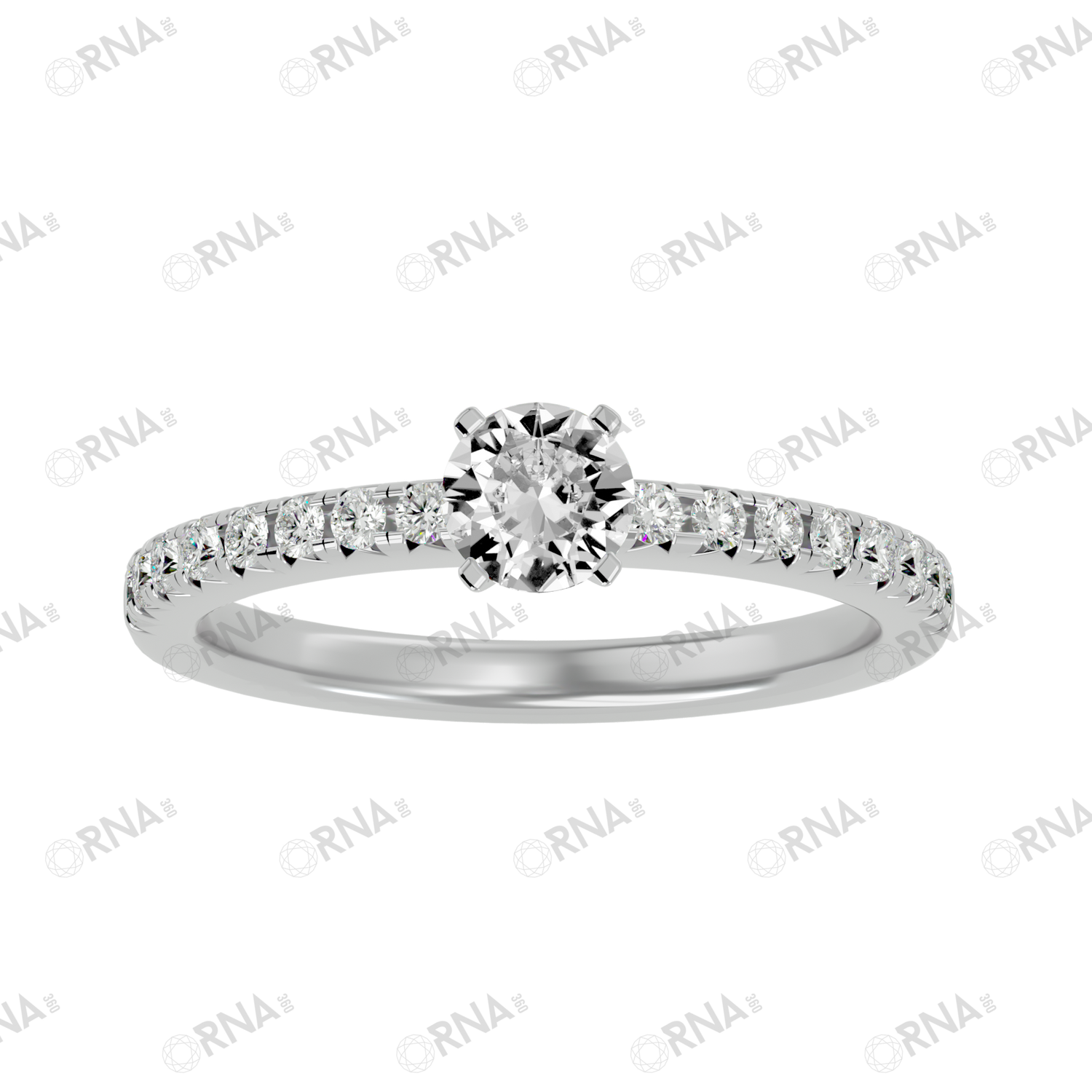 Orna Diamond Solitaire Ring - HYLR259