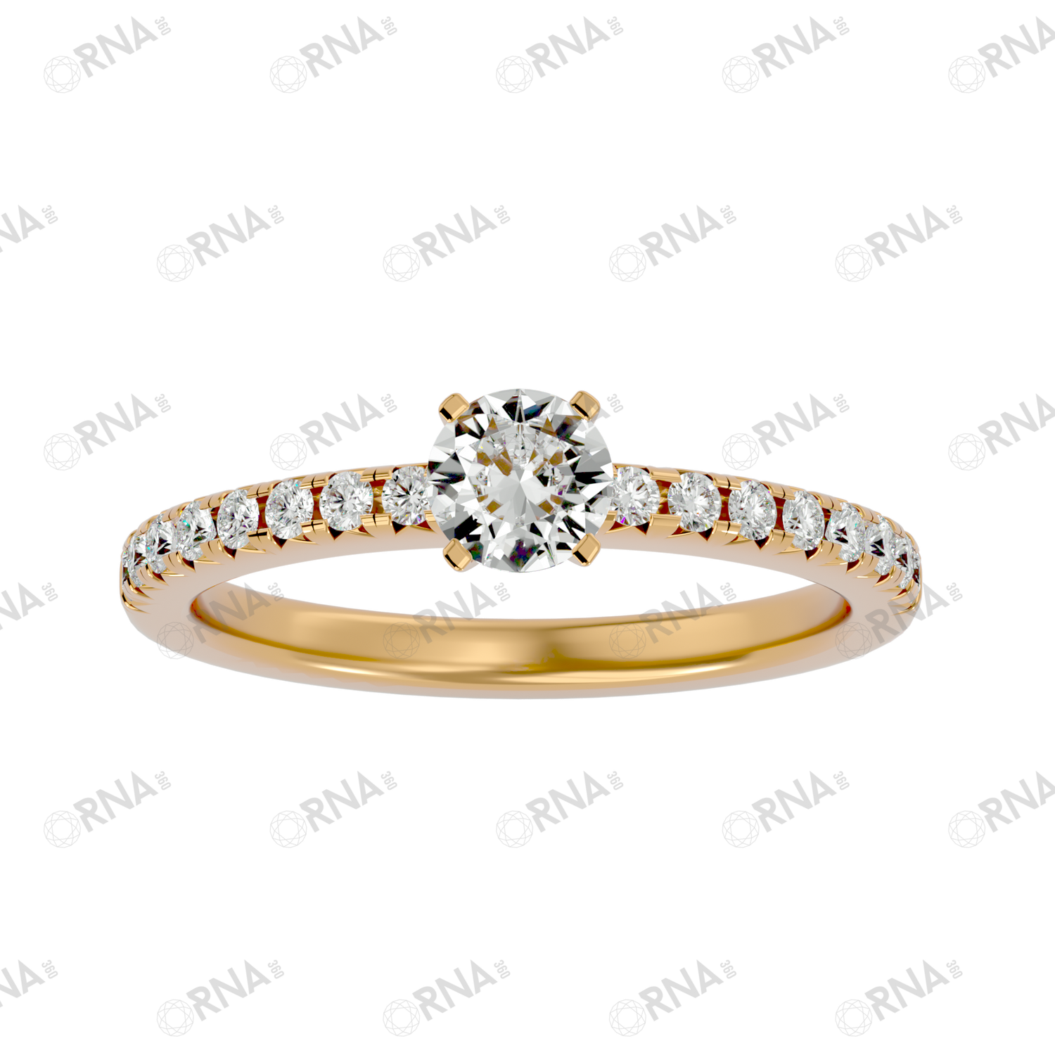 Orna Diamond Solitaire Ring - HYLR260