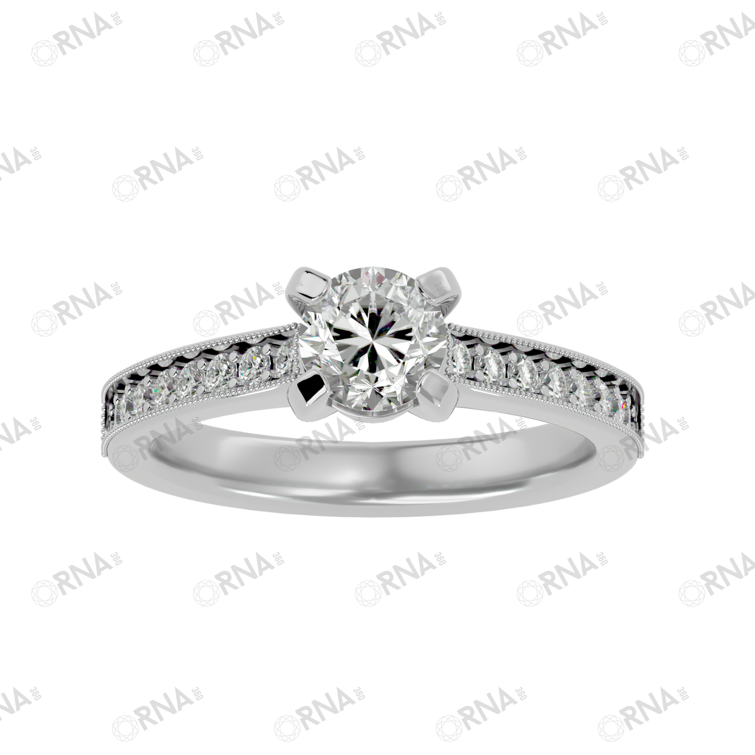 Orna Diamond Solitaire Ring - HYLR262