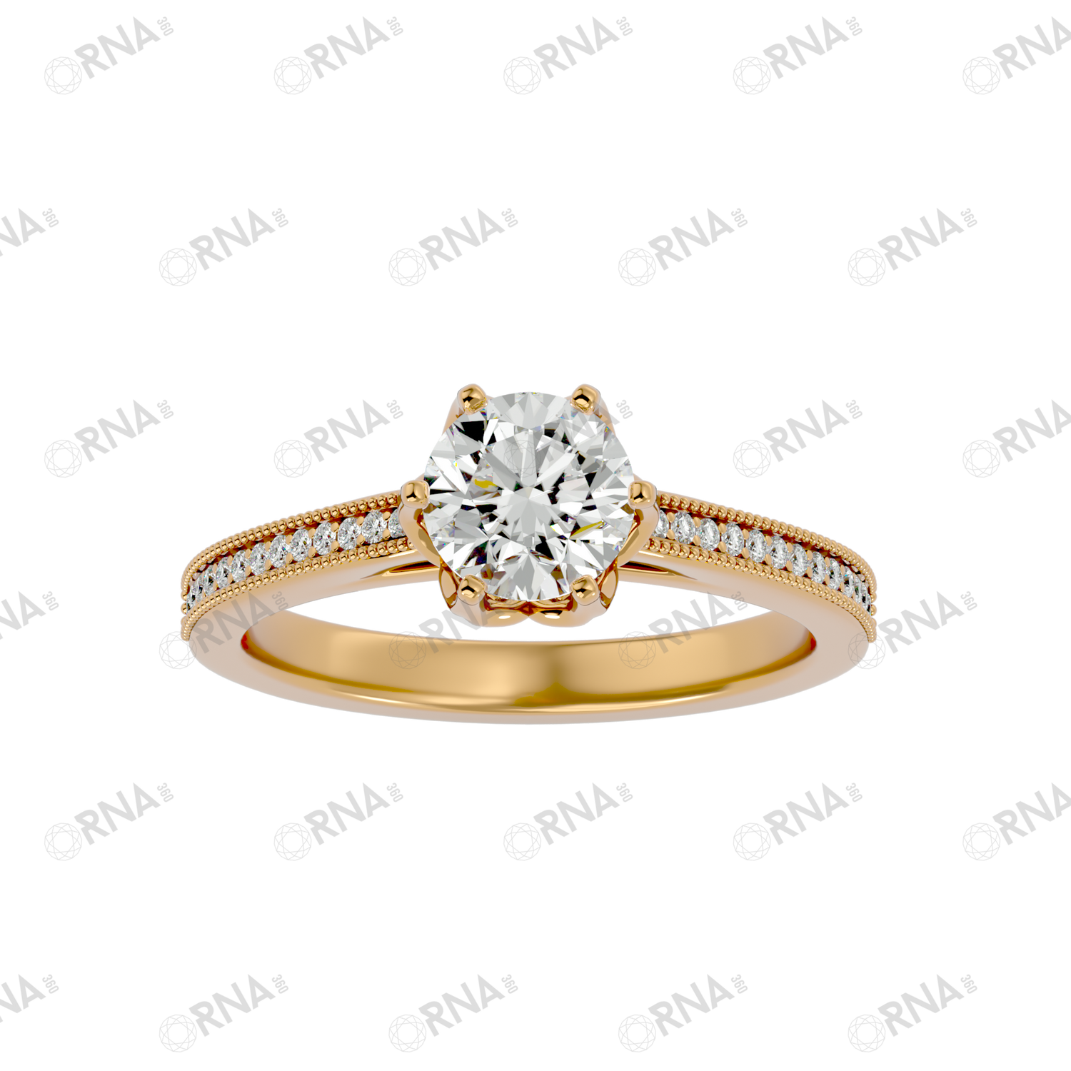 Orna Diamond Solitaire Ring - HYLR263