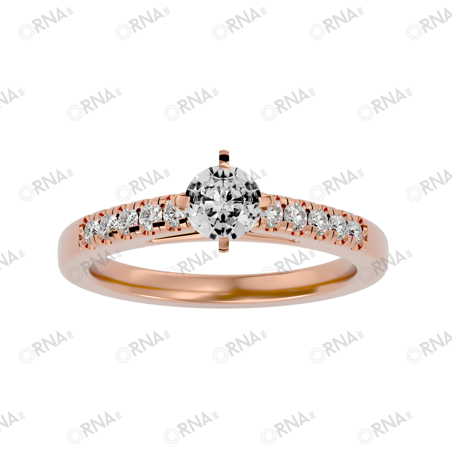 Orna Diamond Solitaire Ring - HYLR264