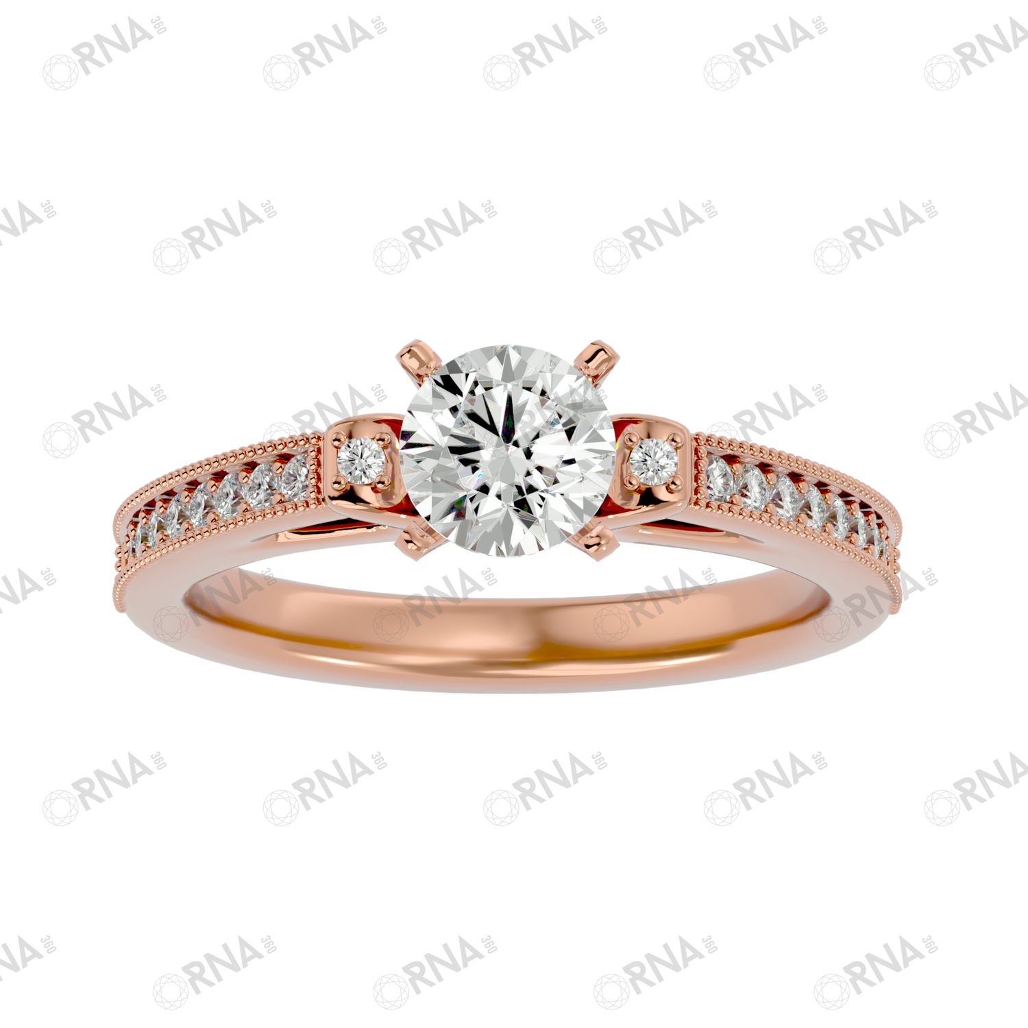 Orna Diamond Solitaire Ring - HYLR266