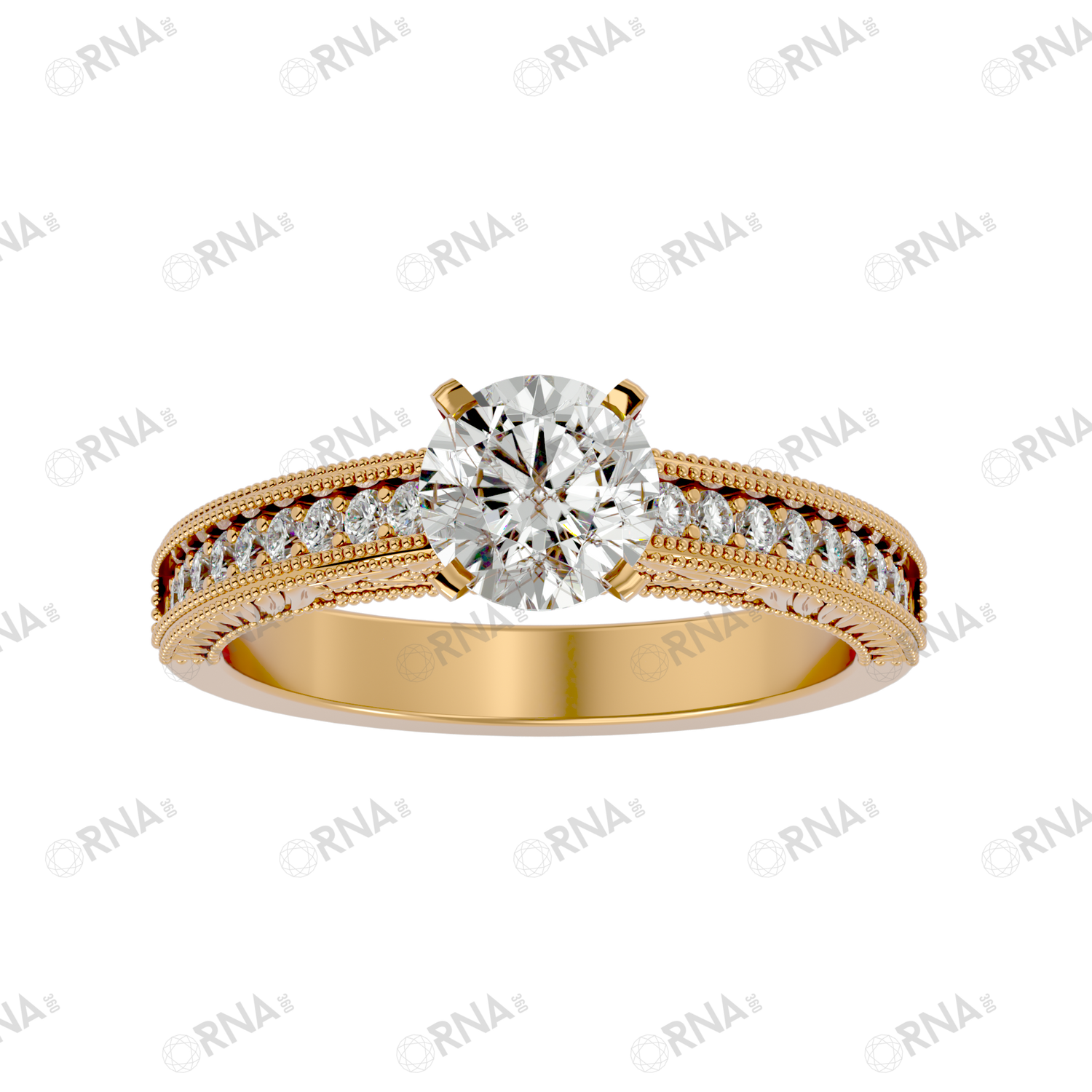 Orna Diamond Solitaire Ring - HYLR267